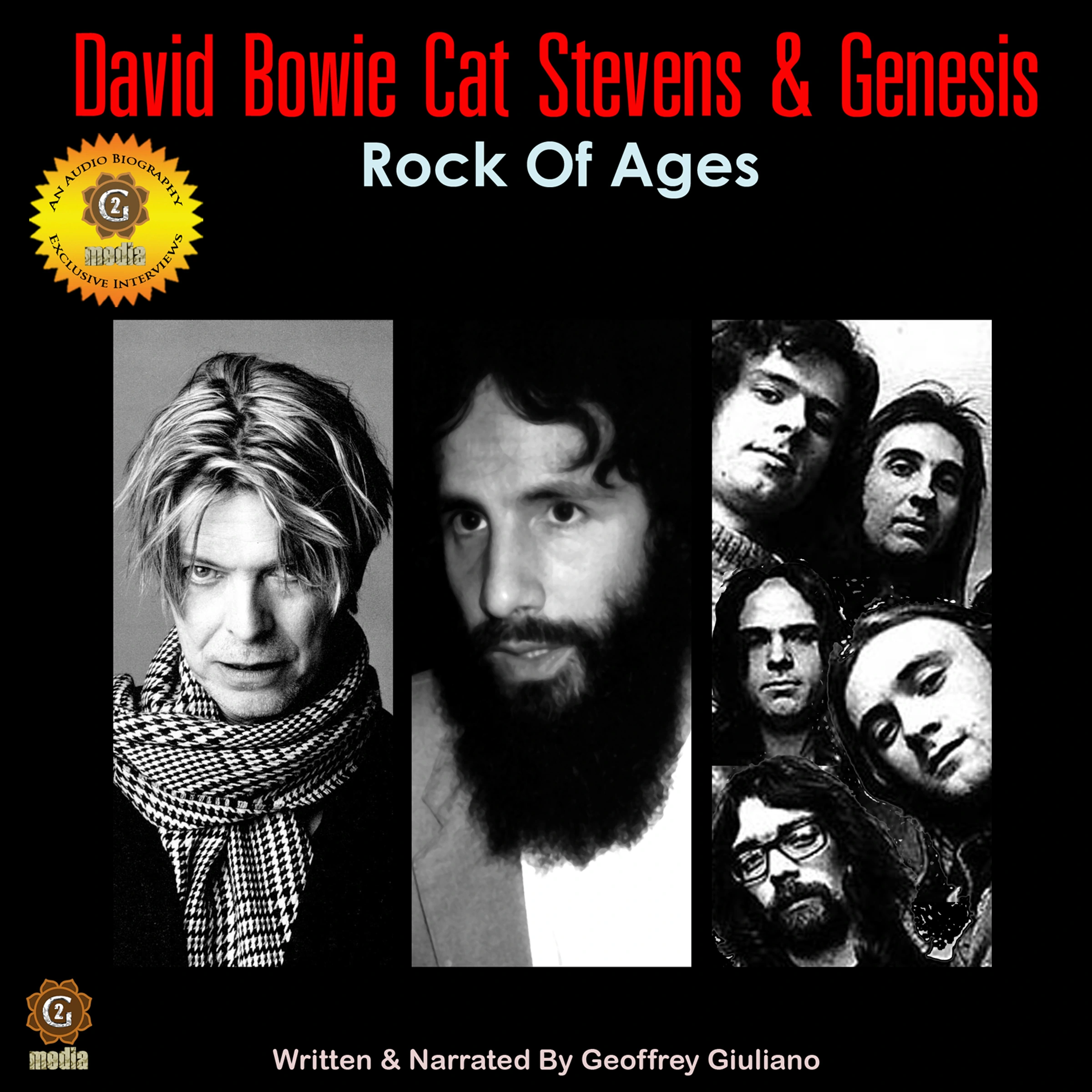 David Bowie, Cat Stevens, and Genesis by Geoffrey Giuliano Audiobook