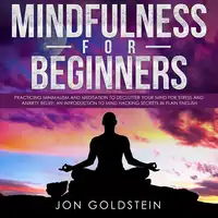 Mindfulness for Beginners: Practicing Minimalism and Meditation to Declutter Your Mind for Stress and Anxiety Relief: An Introduction to Mind Hacking Secrets in Plain English Audiobook by Jon Goldstein