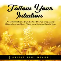 Follow Your Intuition: An Affirmations Bundle for the Courage and Discipline to Allow Your Intuition to Guide You Audiobook by Bright Soul Words