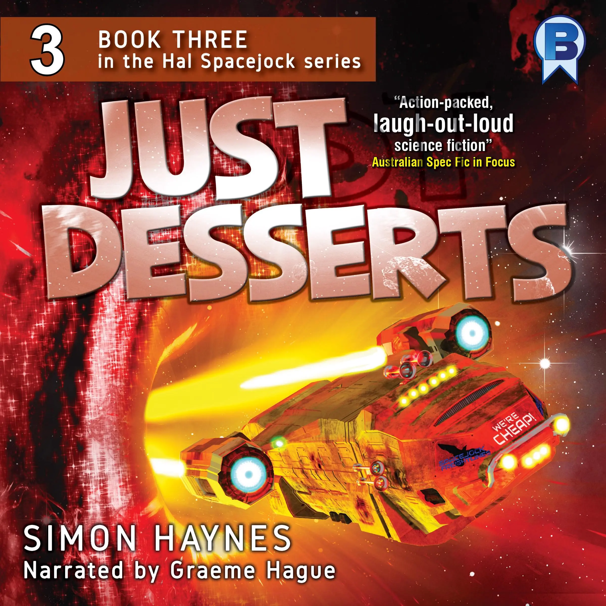 Just Desserts by Simon Haynes Audiobook