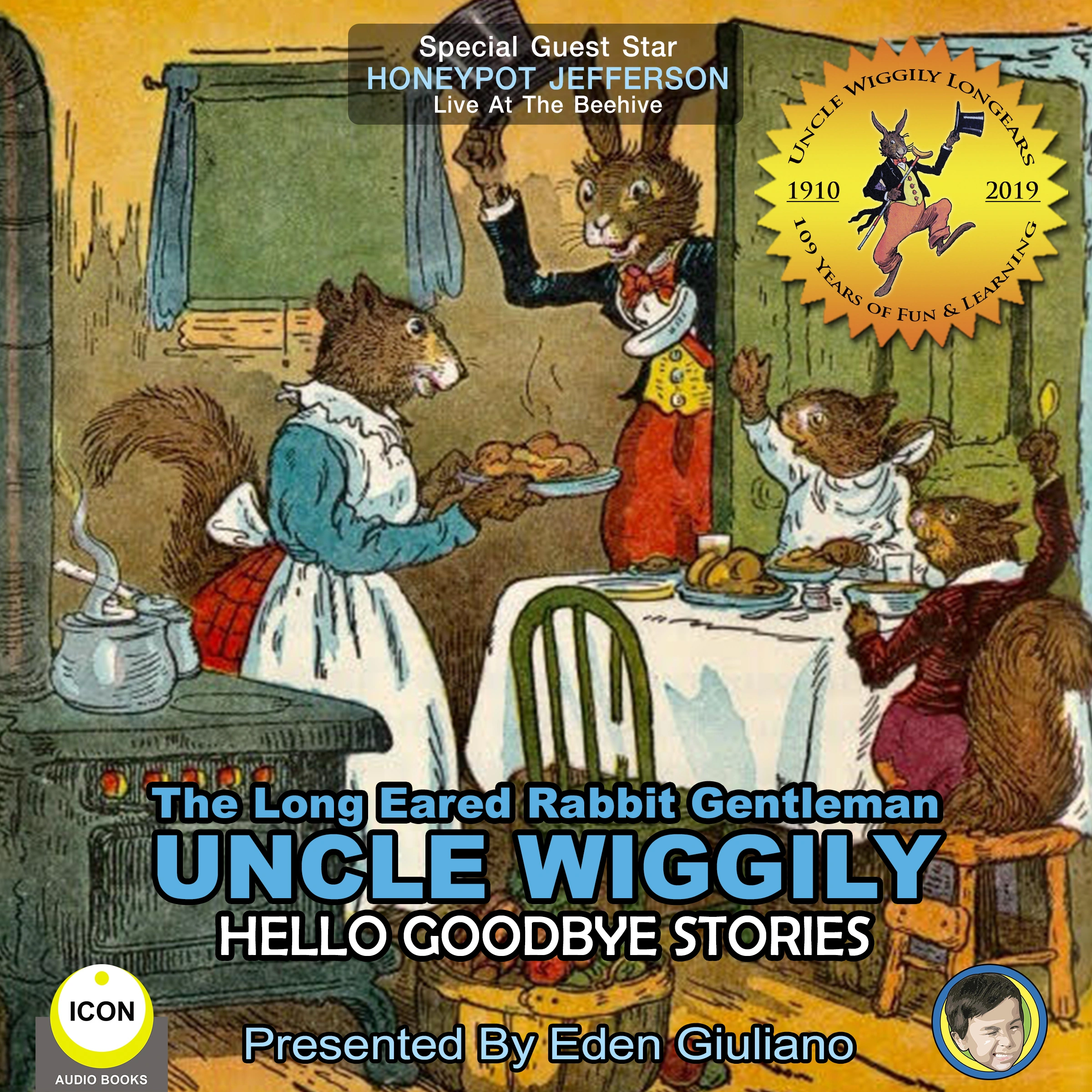 The Long Eared Rabbit Gentleman Uncle Wiggily - Hello Goodbye Stories by Howard R. Garis Audiobook