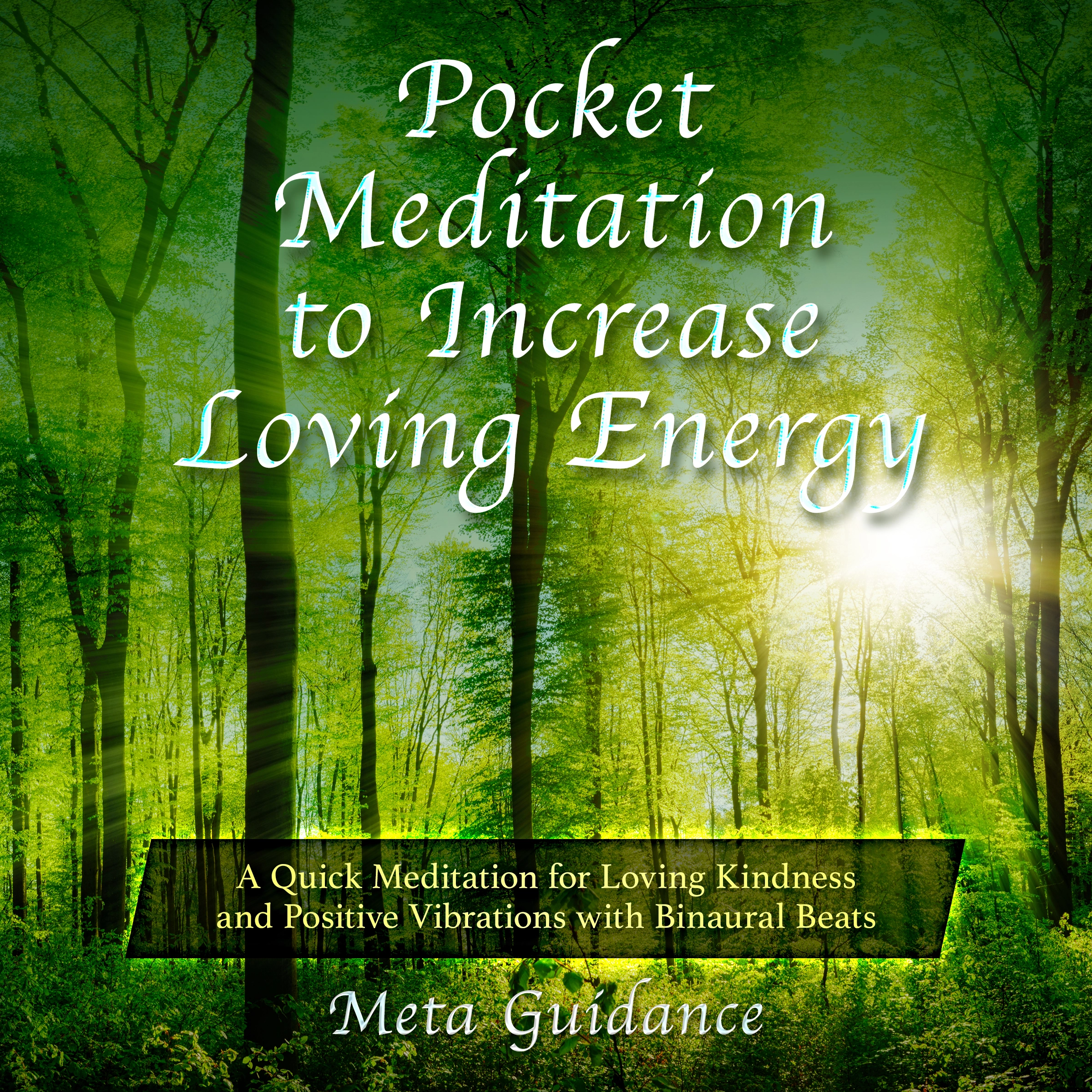 Pocket Meditation to Increase Loving Energy: A Quick Meditation for Loving Kindness and Positive Vibrations with Binaural Beats Audiobook by Meta Guidance