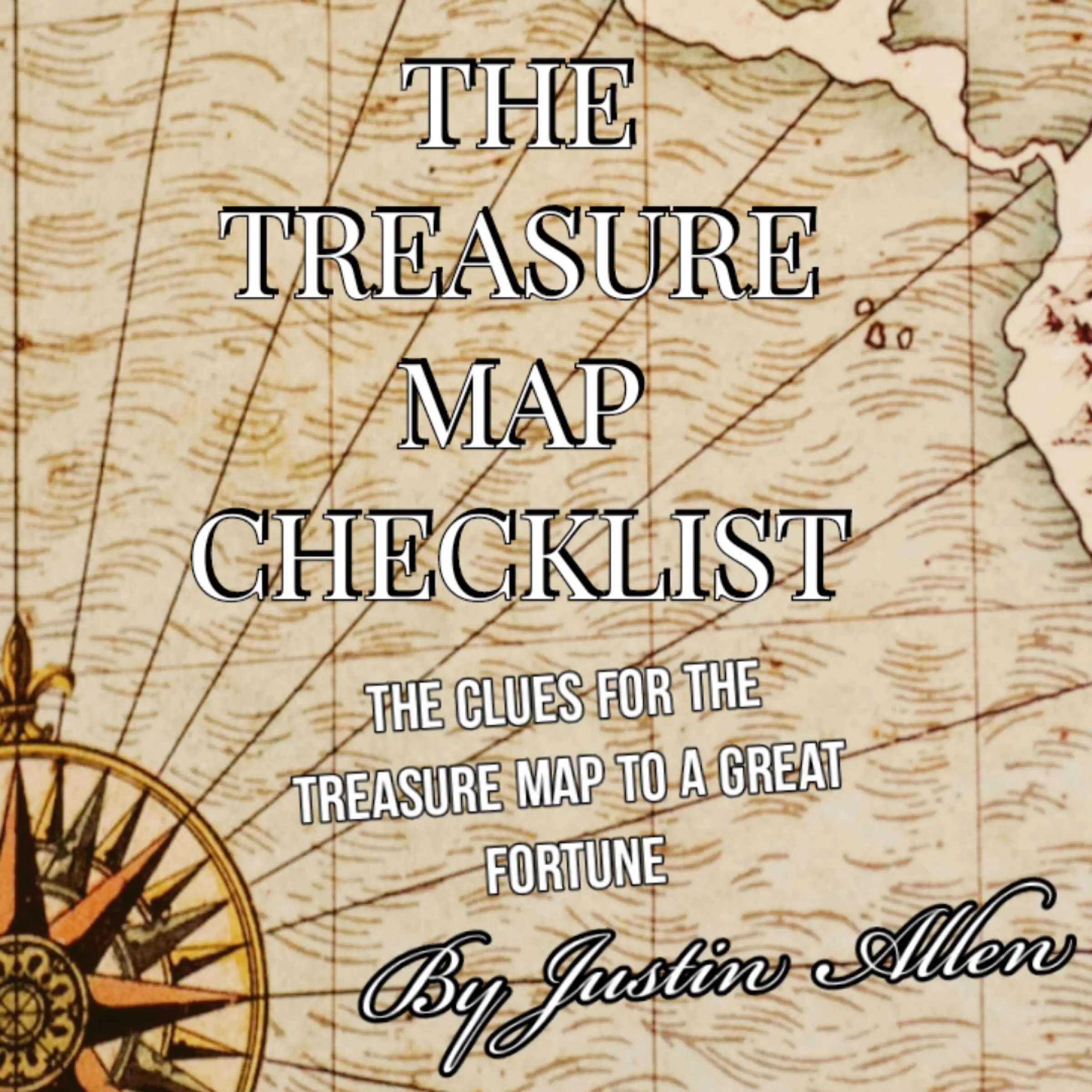 The Treasure Map Checklist Audiobook by Justin Allen