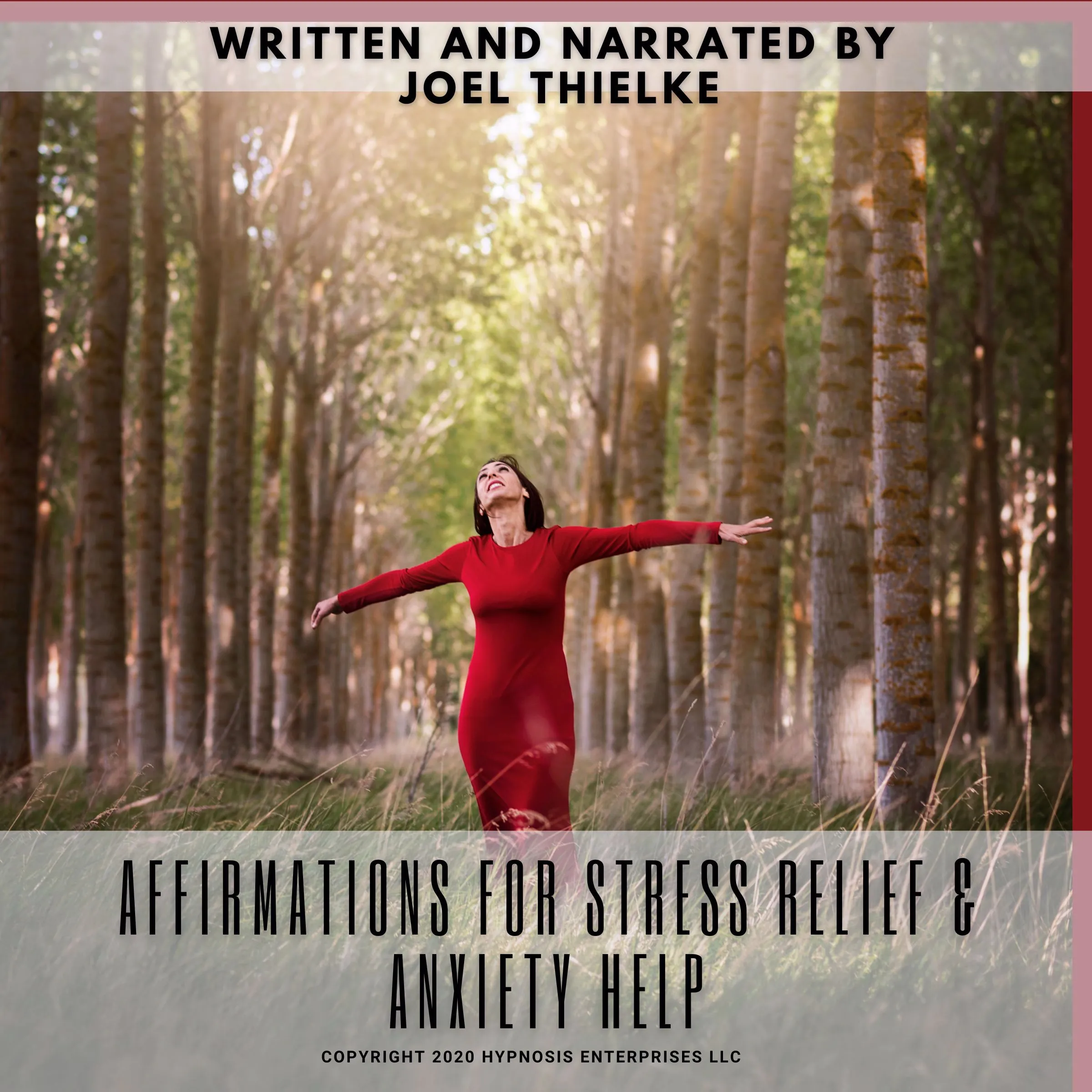 Affirmations for Stress Relief & Anxiety Help by Joel Thielke Audiobook