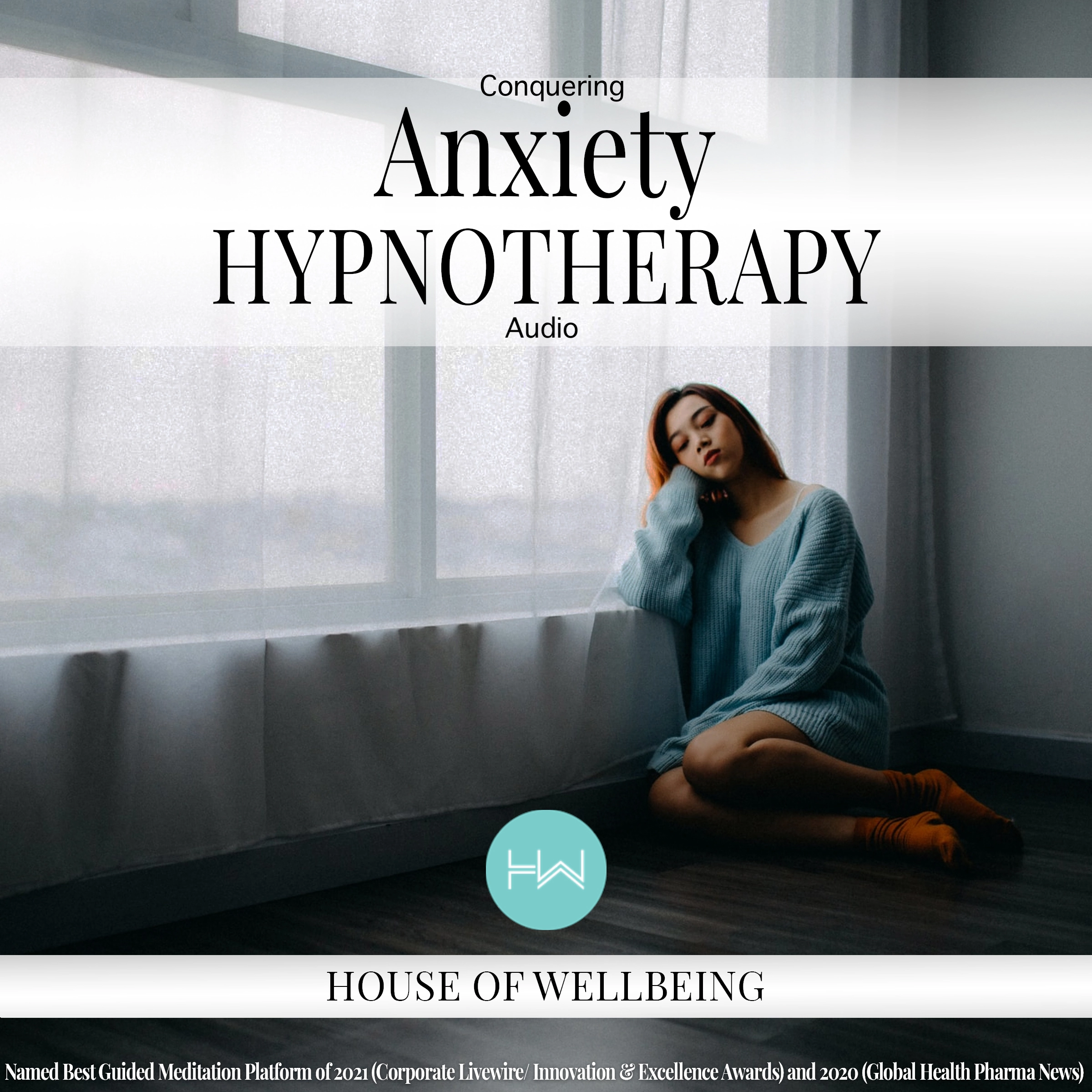 Conquering Anxiety Hypnotherapy Audio by Natasha Taylor Audiobook