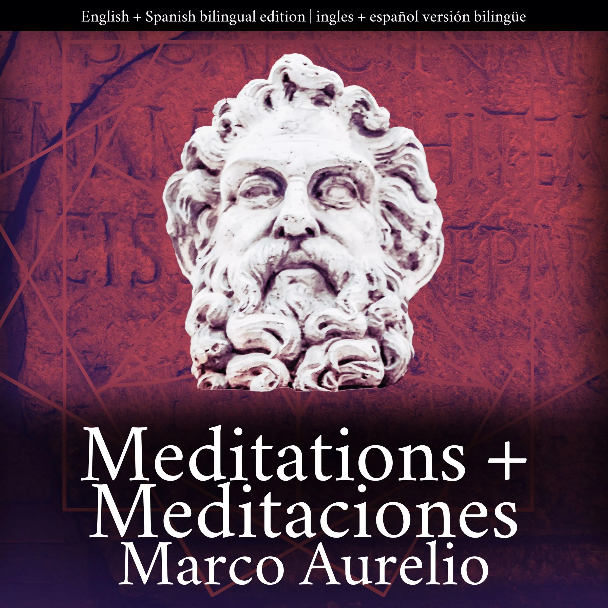 Meditations + Meditaciones [bilingual / bilingüe] Audiobook by Marco Aurelio