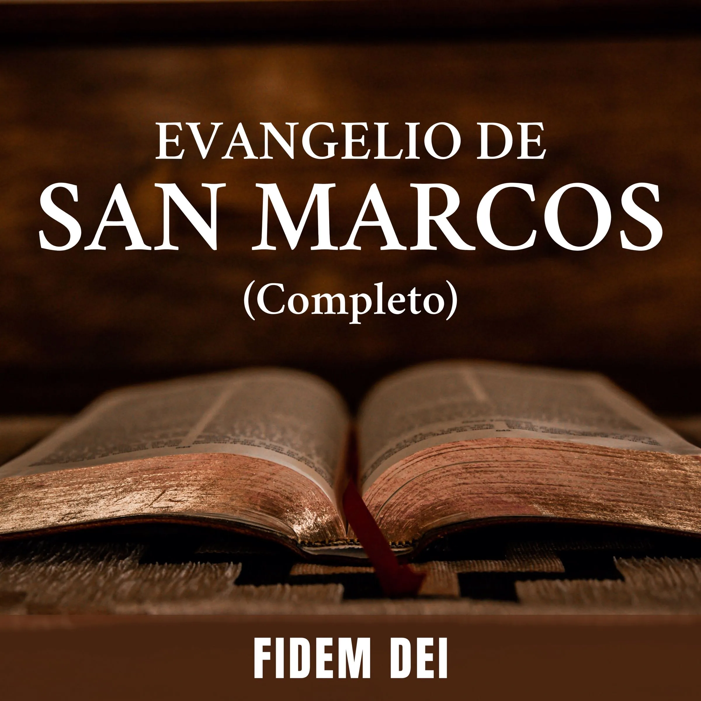 Evangelio de San Marcos Audiobook by Fidem Dei