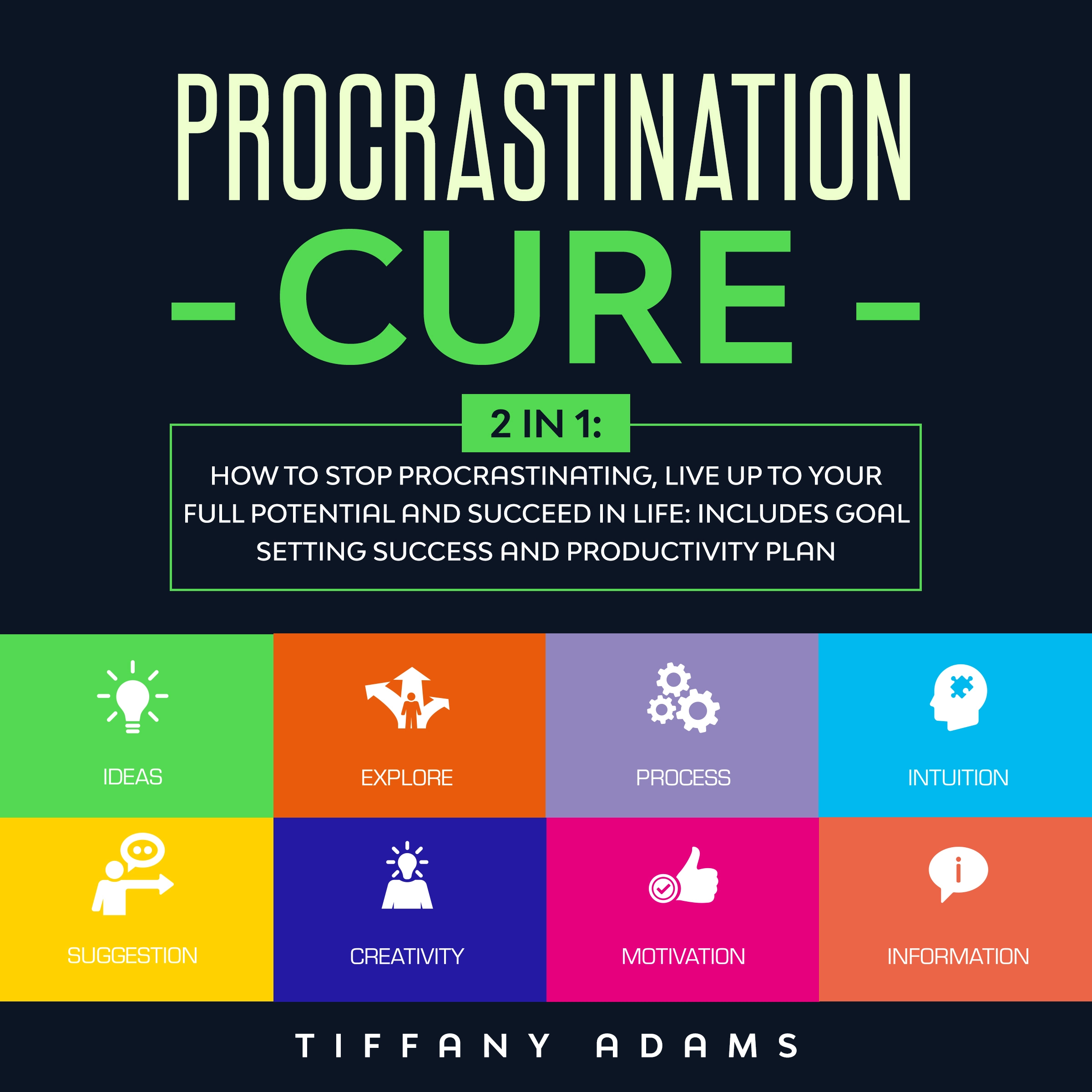 Procrastination Cure: 2 in 1 by Tiffany Adams Audiobook