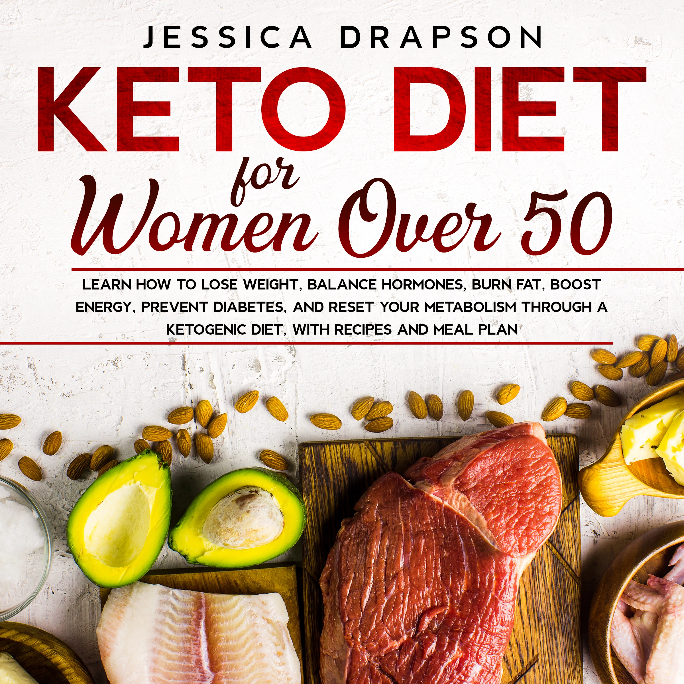 Keto Diet for Women Over 50 Audiobook by Jessica Drapson