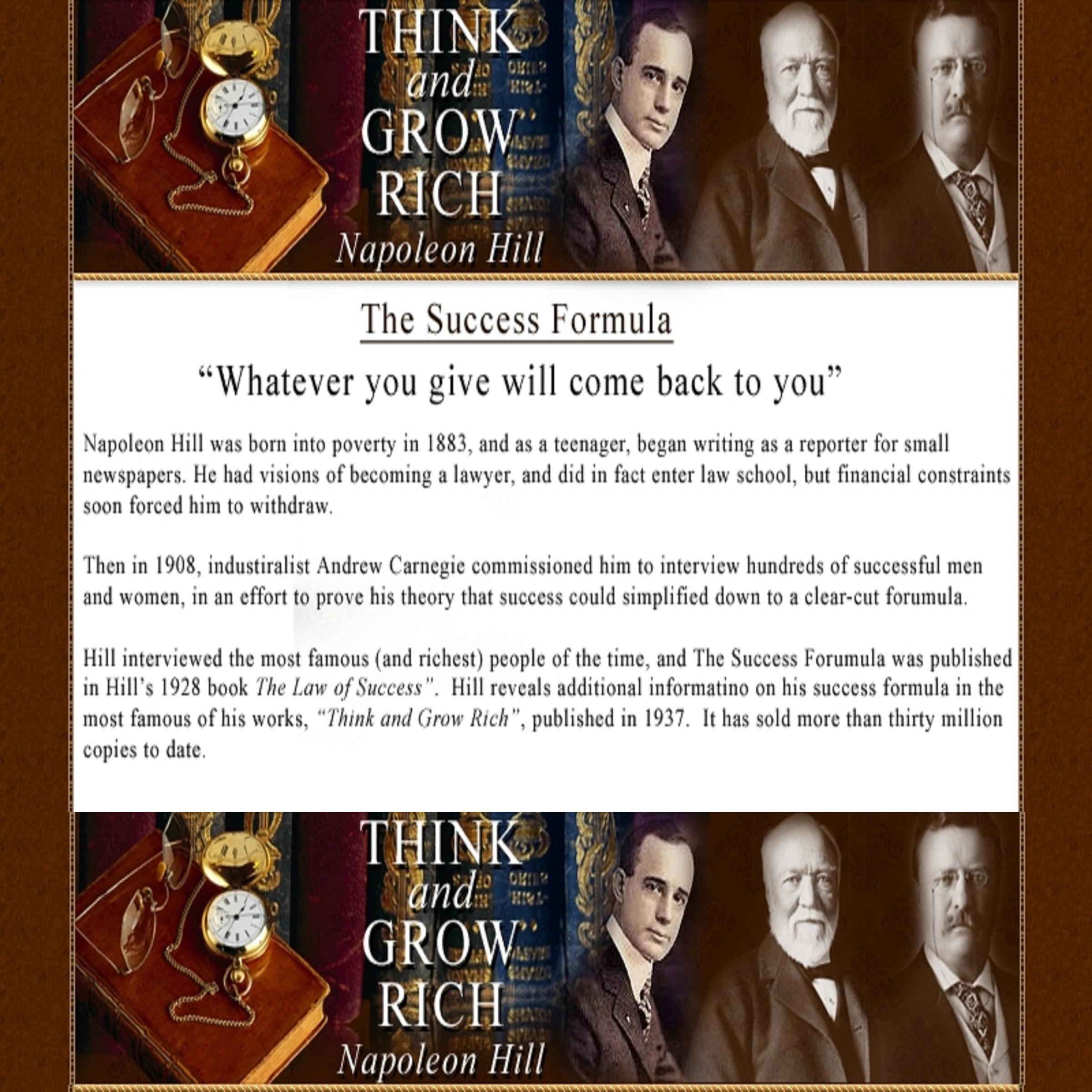 Think and Grow Rich by Napoleon Hill Audiobook