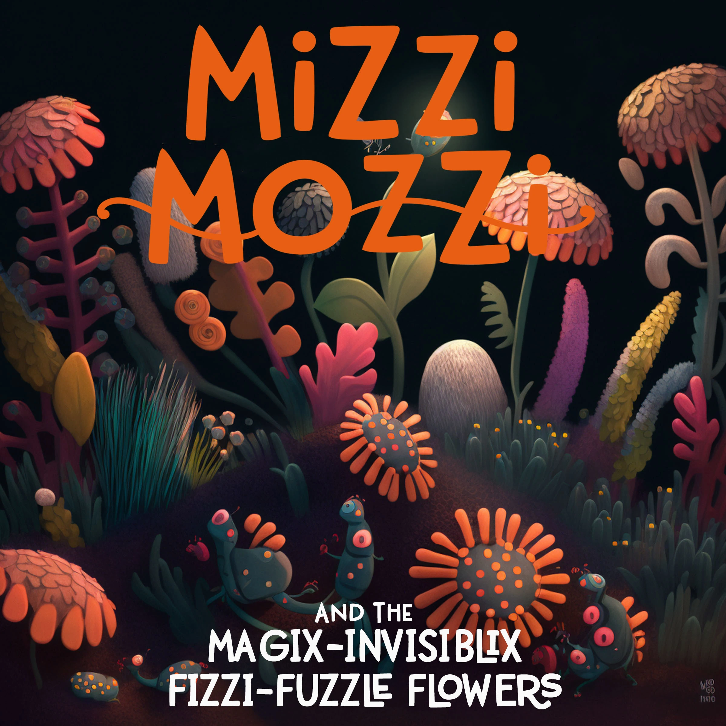 Mizzi Mozzi And The Magix-Invisiblix Fizzi-Fuzzle Flowers by Alannah Zim