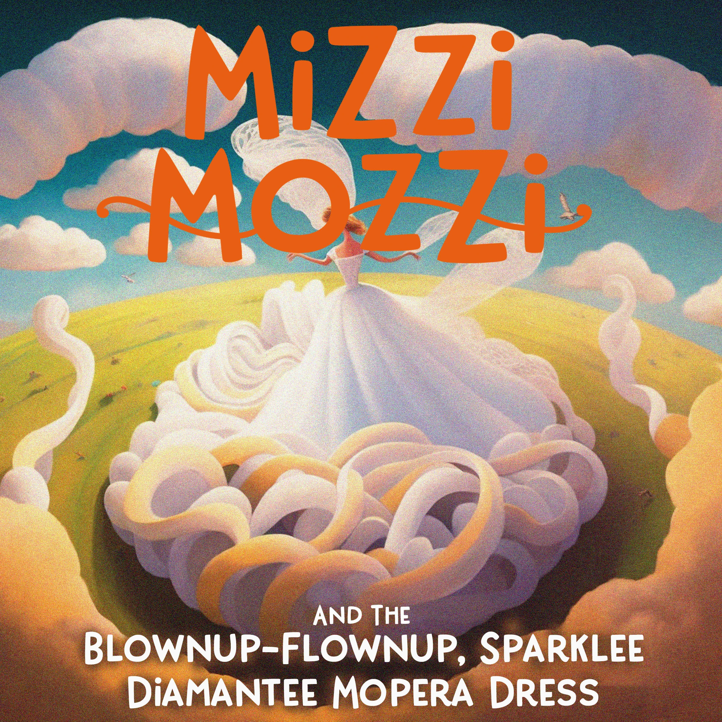 Mizzi Mozzi And The Blownup-Flownup, Sparklee-Diamantee Mopera Dress by Alannah Zim