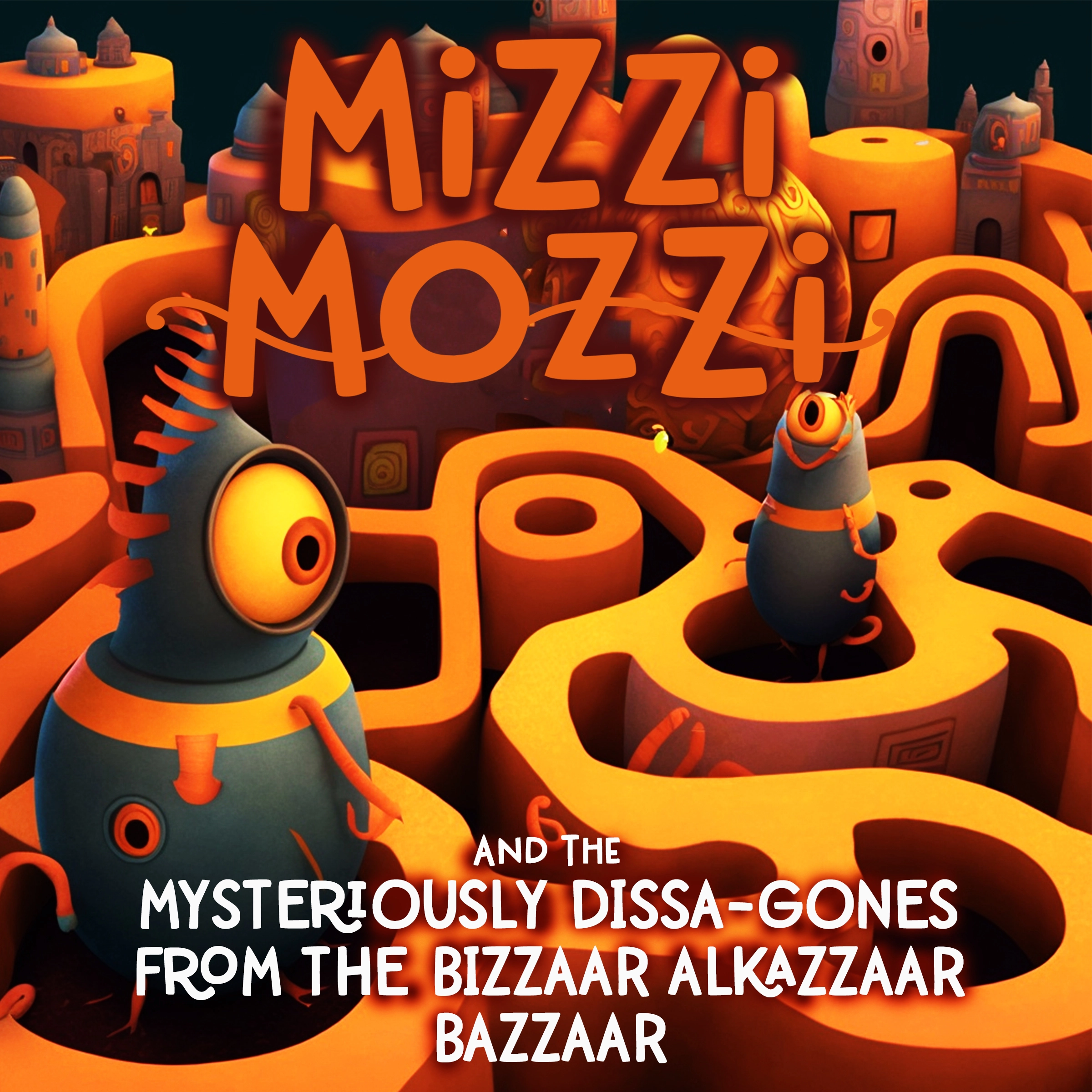 Mizzi Mozzi And The Mysteriously Dissa-Gones From The Bizzaar Alkazzaar Bazzaar by Alannah Zim