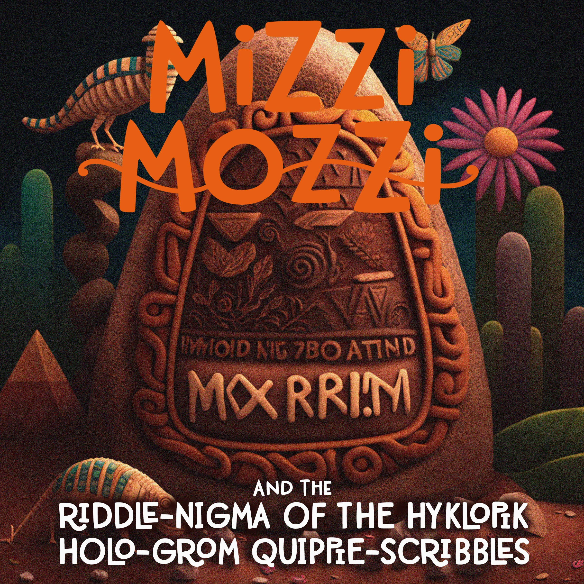 Mizzi Mozzi And The Riddle-Nigma Of The Hyklopik Holo-Grom Quippie-Scribbles by Alannah Zim