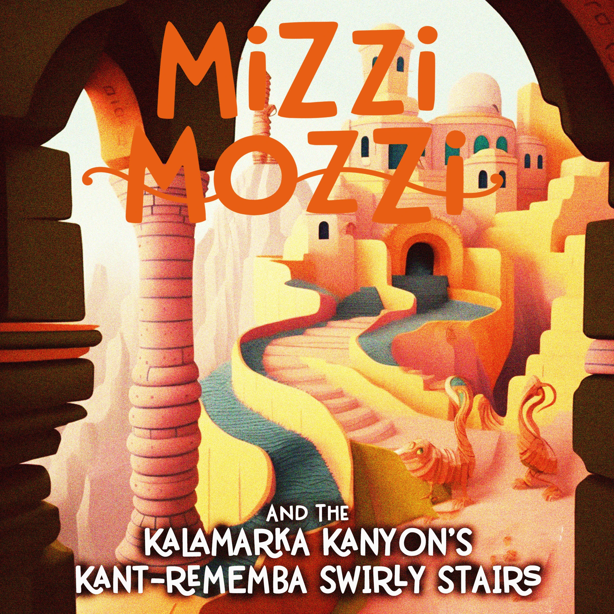 Mizzi Mozzi And The Kalamarka Kanyon’s Kant-Rememba Swirly Stairs by Alannah Zim Audiobook