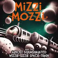 Mizzi Mozzi And The Almost Squashalated Wizzle-Sizzle Space-Train Audiobook by Alannah Zim