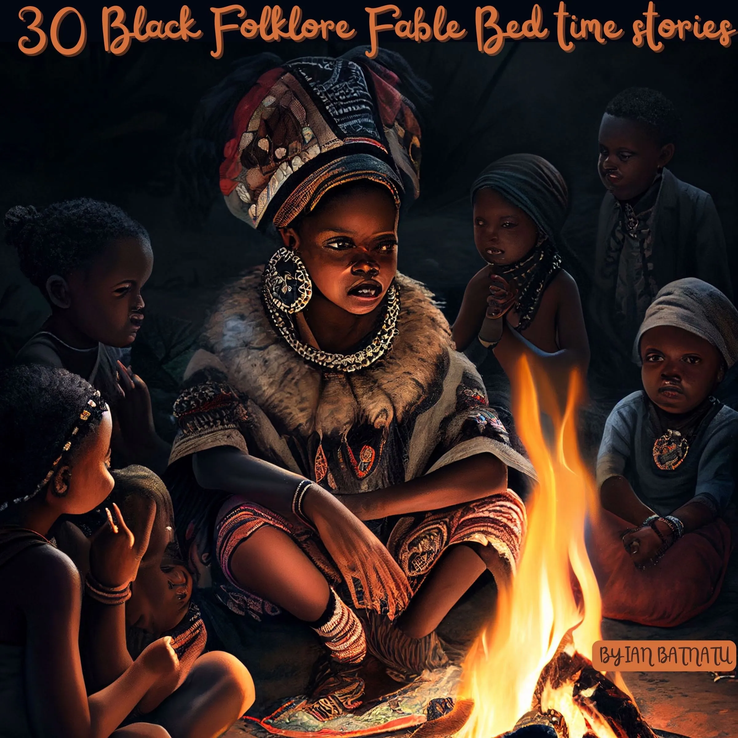 30 Black Folklore Fable Bed time Stories by ian batantu Audiobook