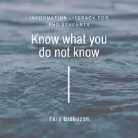 Know what you do not know Audiobook by Tara Brabazon