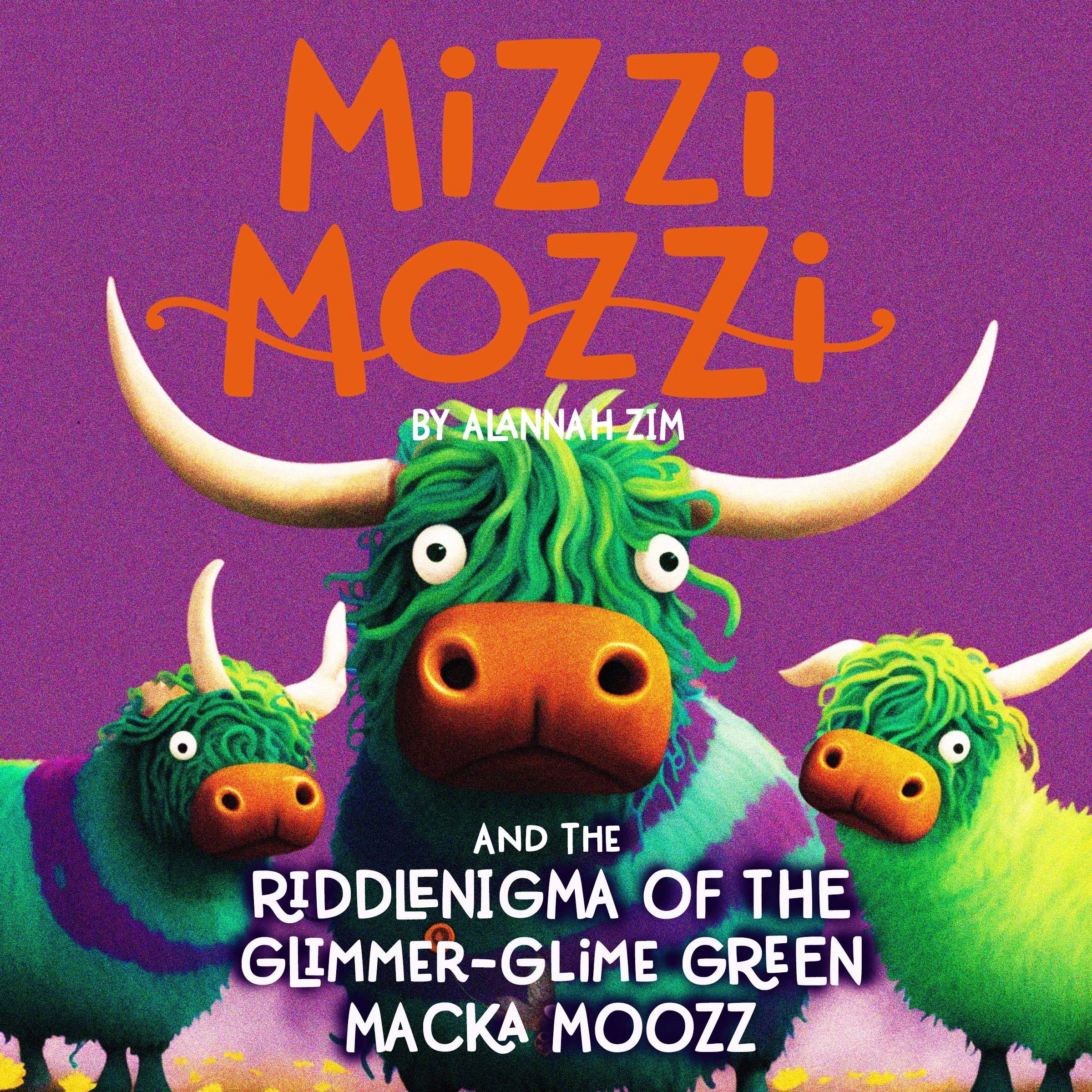 Mizzi Mozzi And The Riddle-Nigma Of The Glimmer-Glime Green Macka Moozz by Alannah Zim