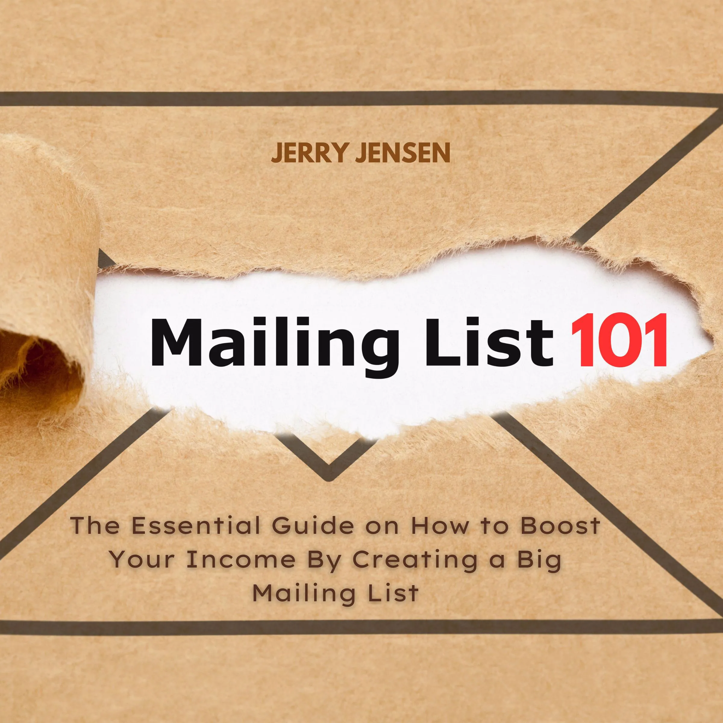 Mailing List 101 by Jerry Jensen Audiobook