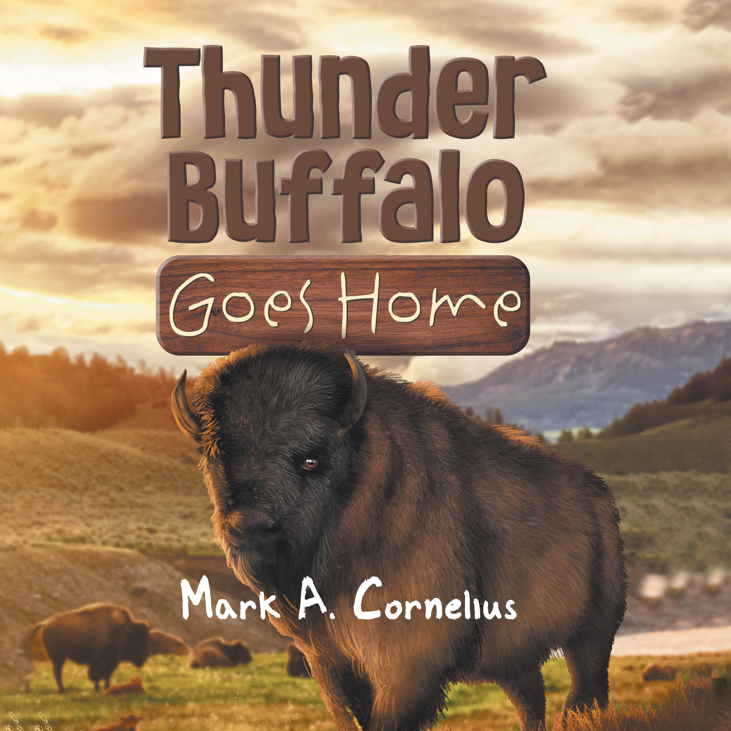 Thunder Buffalo Goes Home by Mark A. Cornelius Audiobook