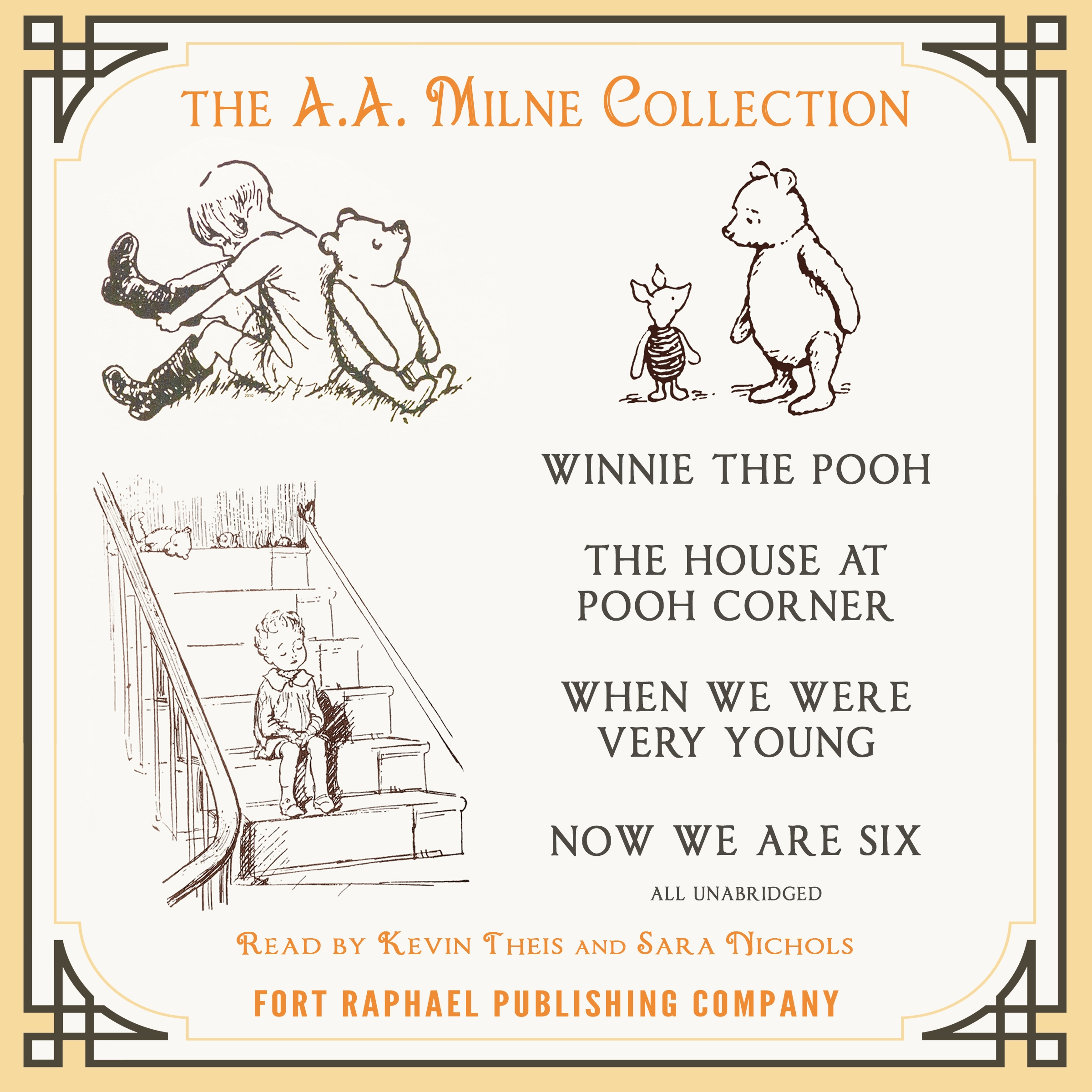 The A.A. Milne Collection - Winnie-the-Pooh - The House at Pooh Corner - When We Were Very Young - Now We Are Six - Unabridged by A.A. Milne Audiobook