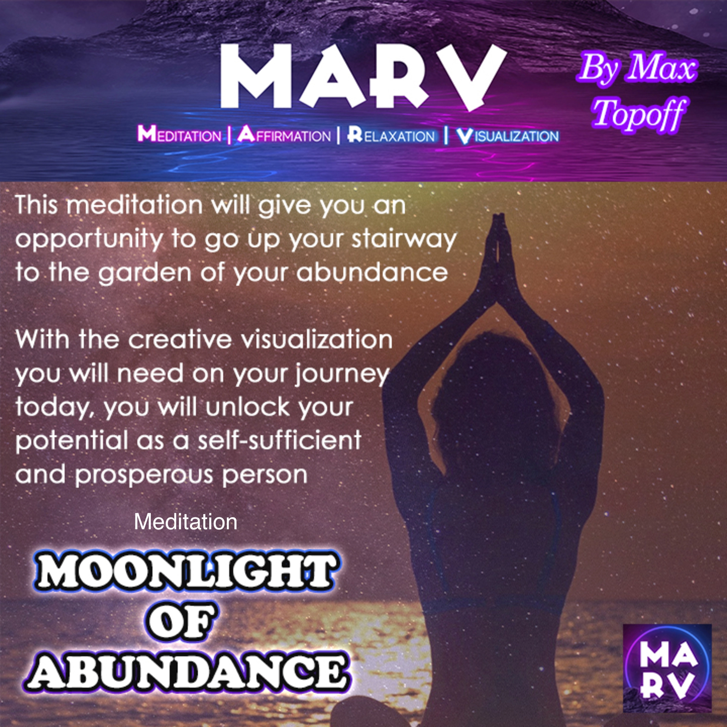 Meditation Moonlight of Abundance by Max Topoff Audiobook