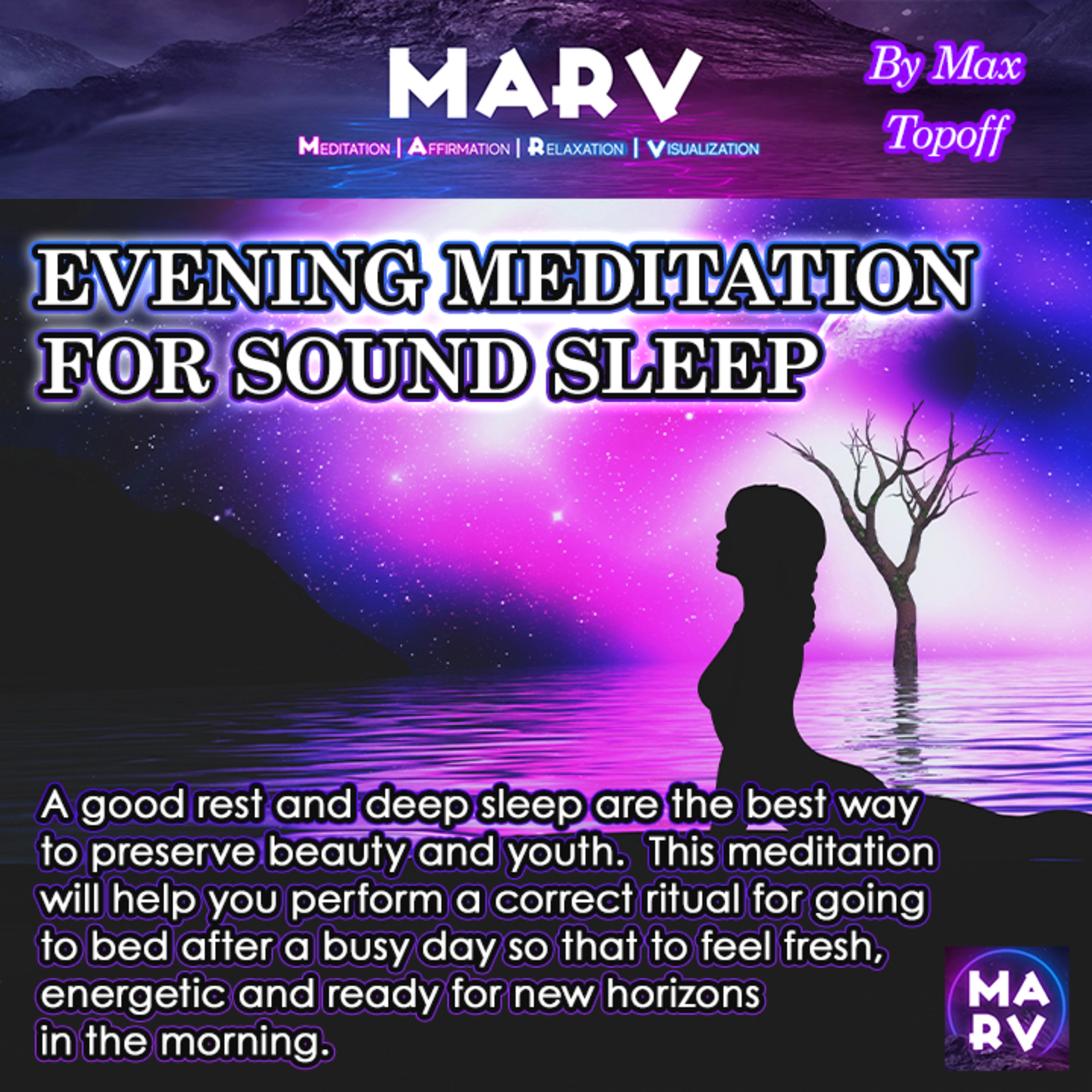 Evening Meditation For Sound Sleep by Max Topoff Audiobook