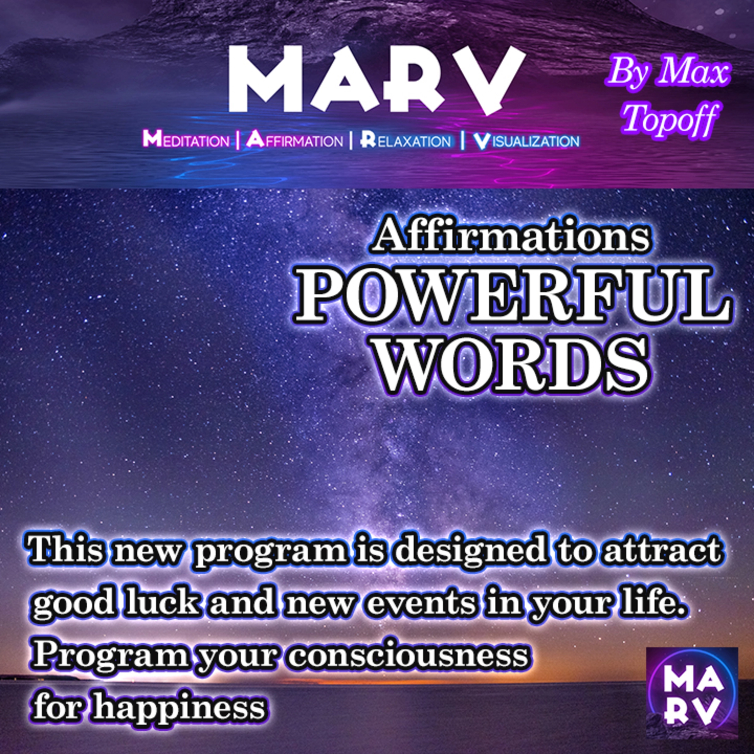 Affirmations Powerful Words by Max Topoff