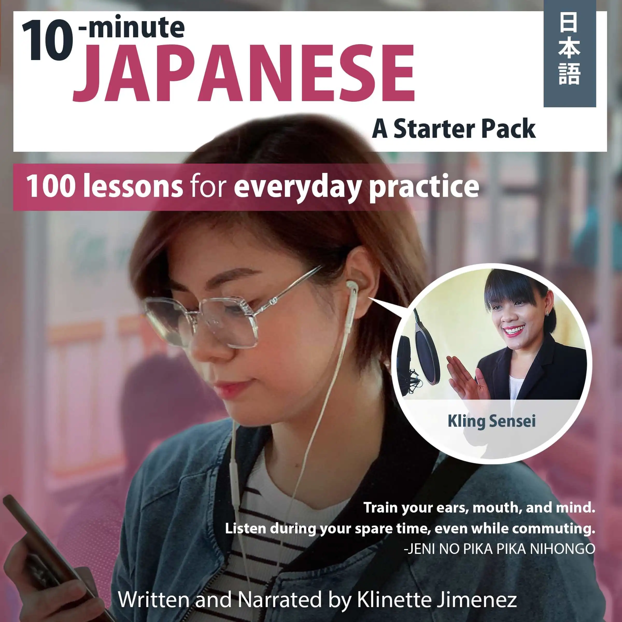 10-minute Japanese A Starter Pack Audiobook by Klinette Jimenez