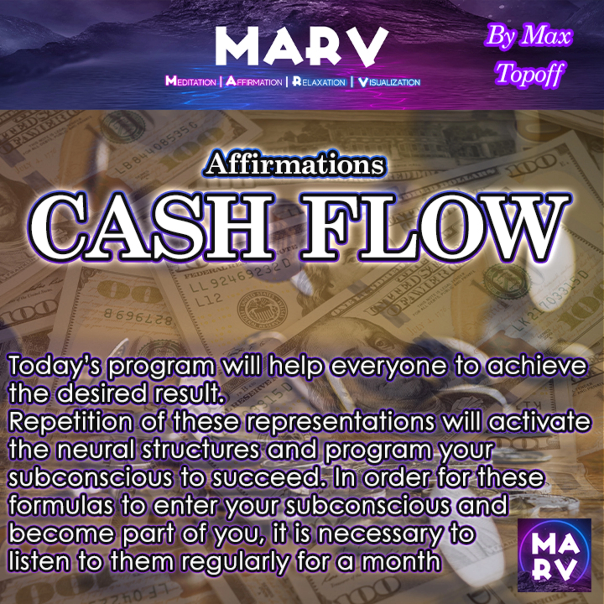 Affirmations Cash Flow by Max Topoff Audiobook