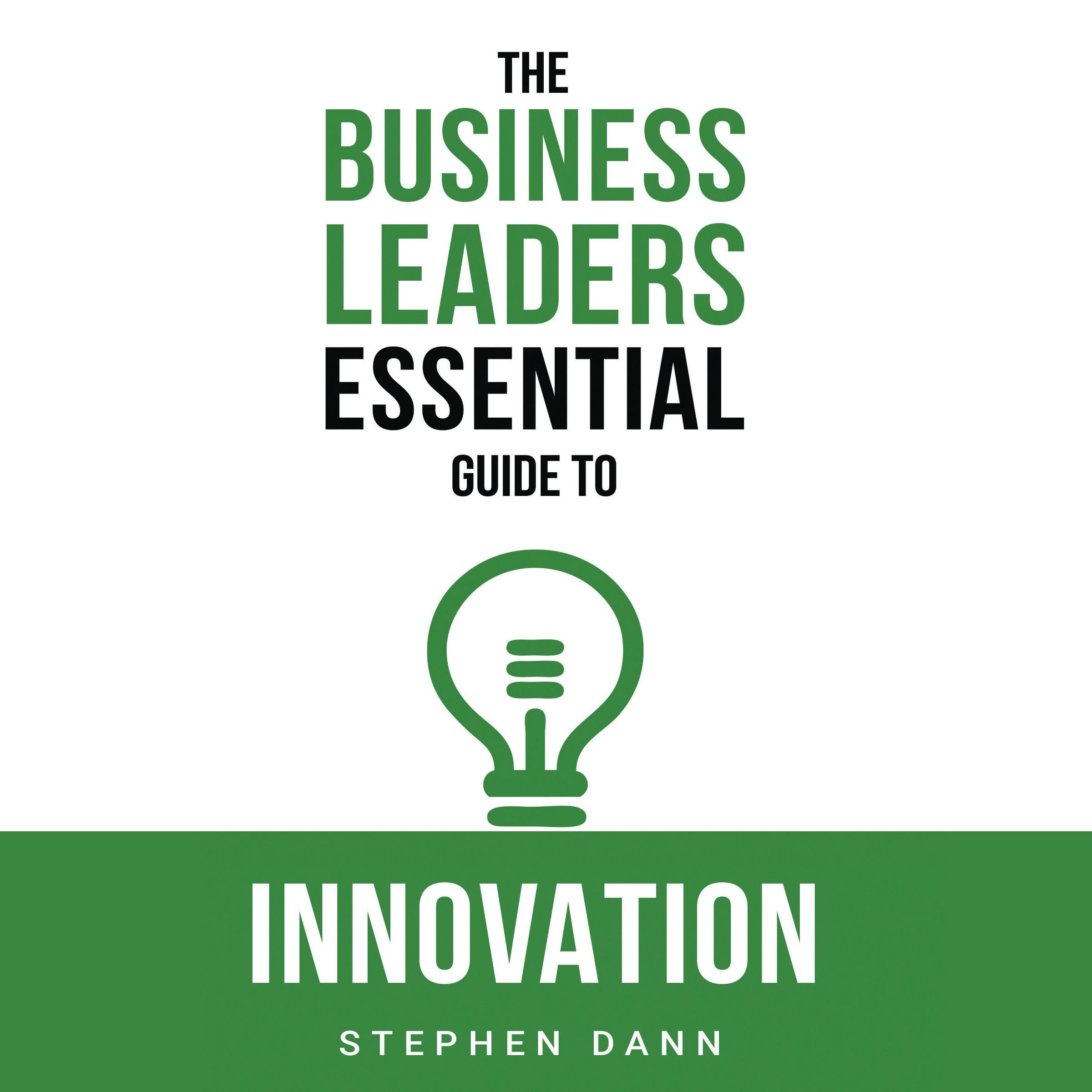 The Business Leaders Essential Guide to Innovation by Stephen Dann