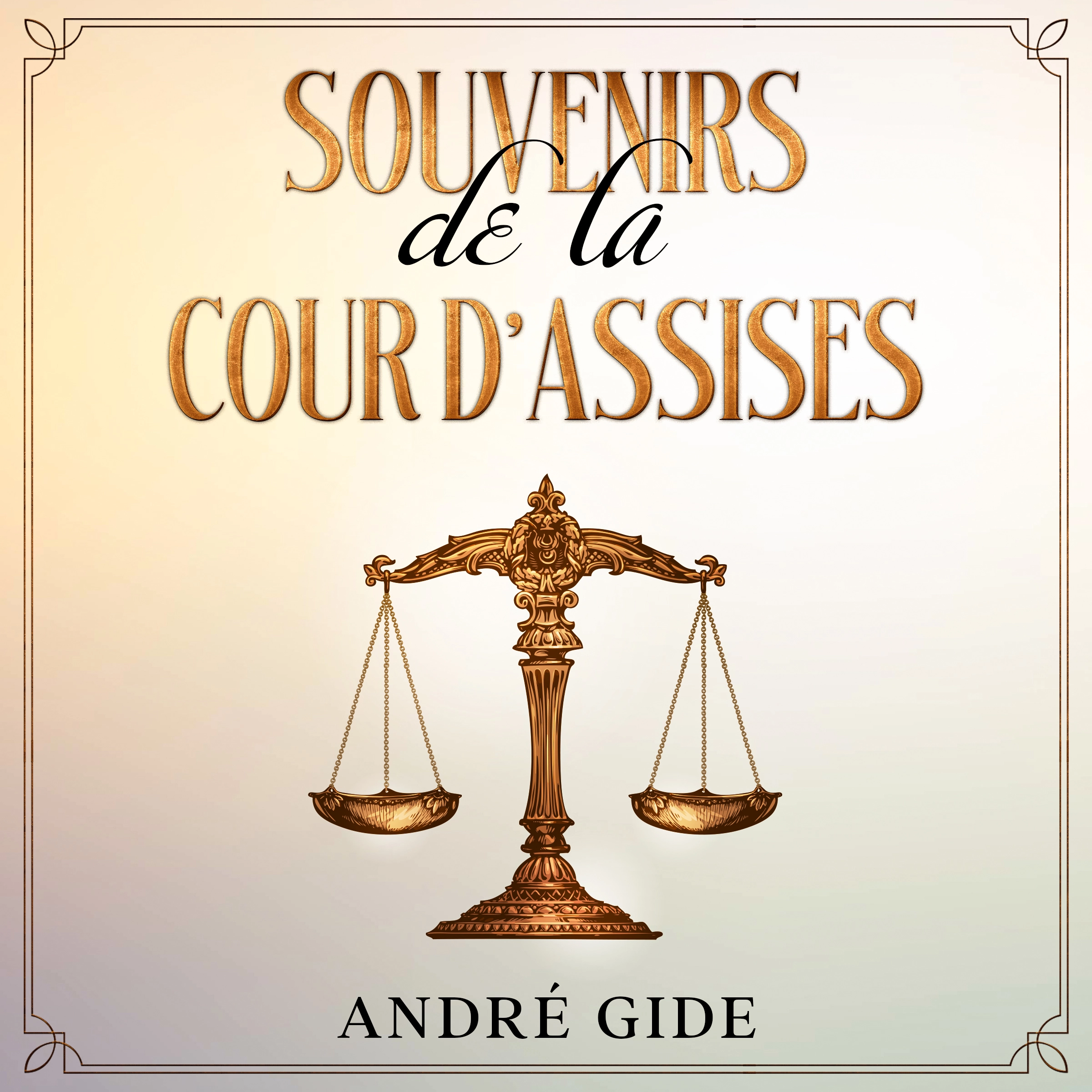 Souvenirs de la Cour d'Assises by André Gide Audiobook