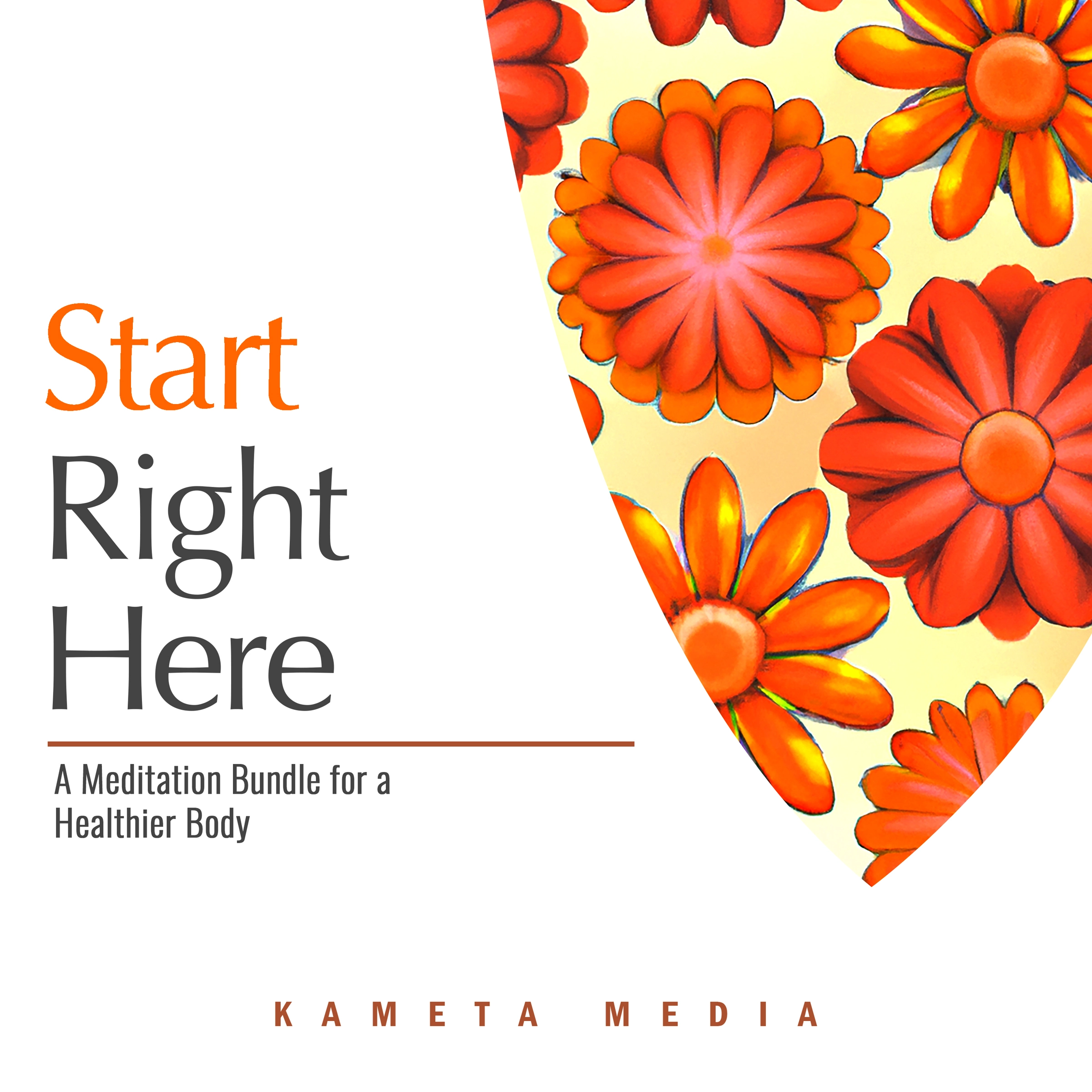 Start Right Here: A Meditation Bundle for a Healthier Body Audiobook by Kameta Media