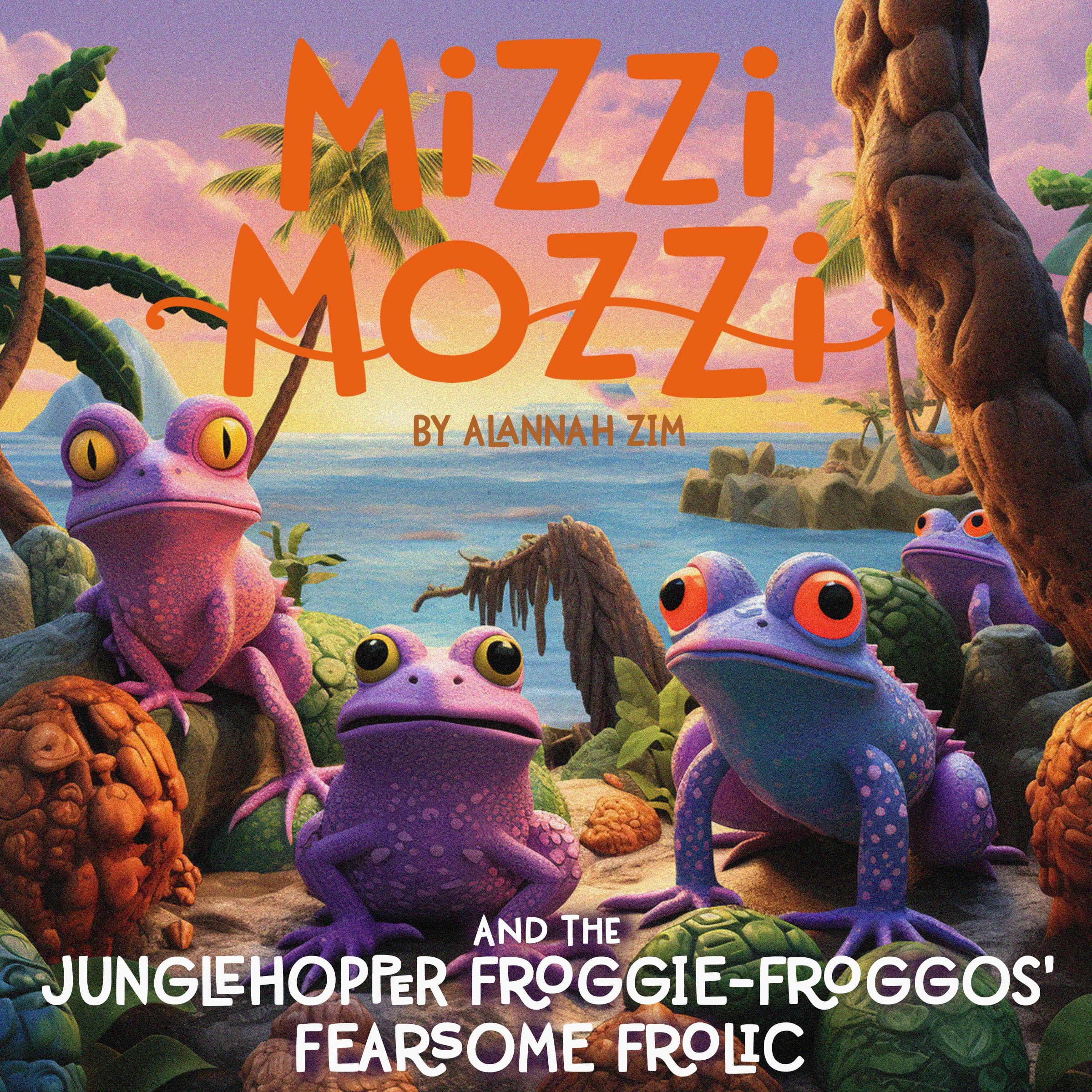 Mizzi Mozzi And The Junglehopper Froggie-Froggos' Fearsome Frolic by Alannah Zim