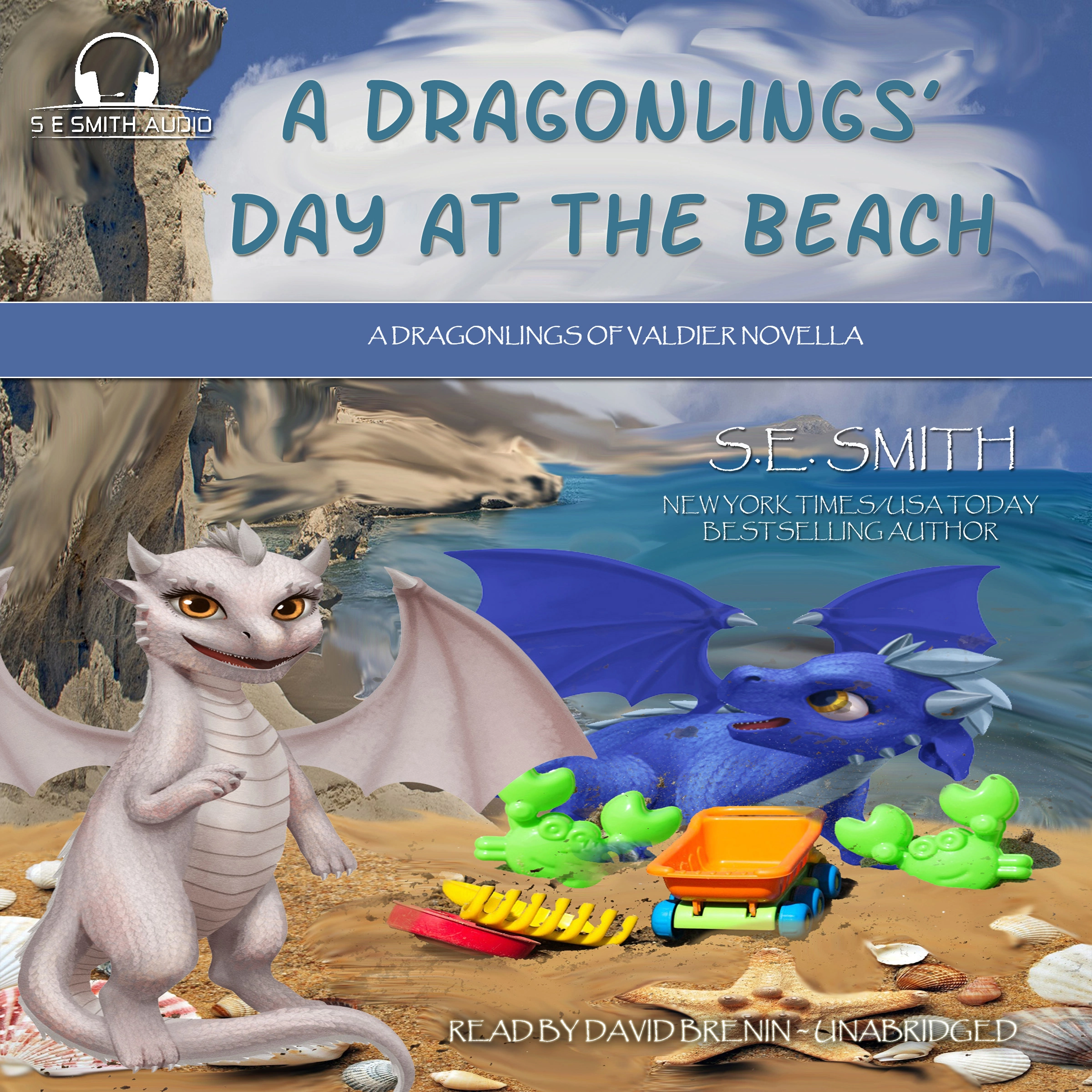 A Dragonlings' Day at the Beach by S.E. Smith Audiobook