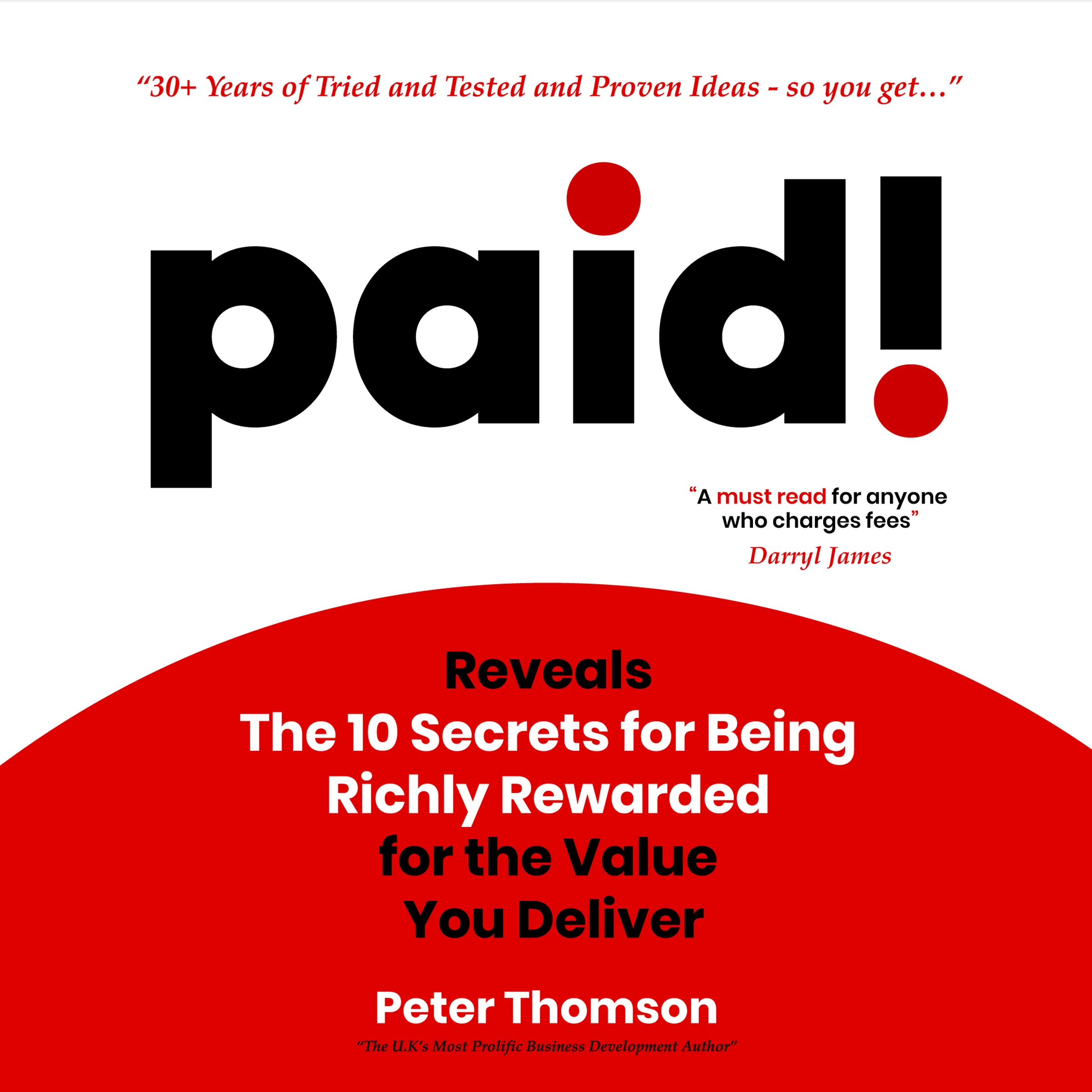 paid! by Peter Thomson Audiobook