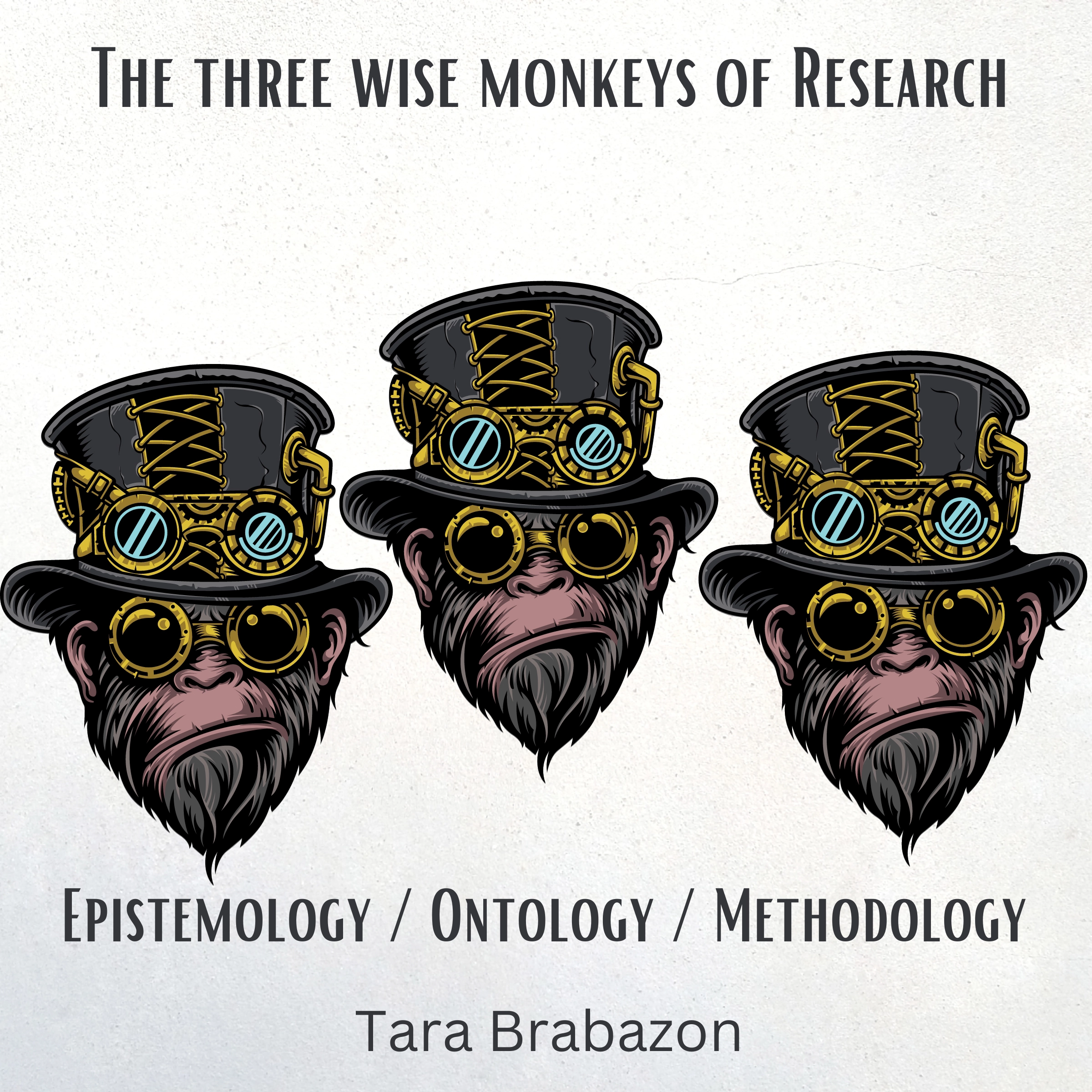The Three Wise Monkeys of Research Audiobook by Tara Brabazon