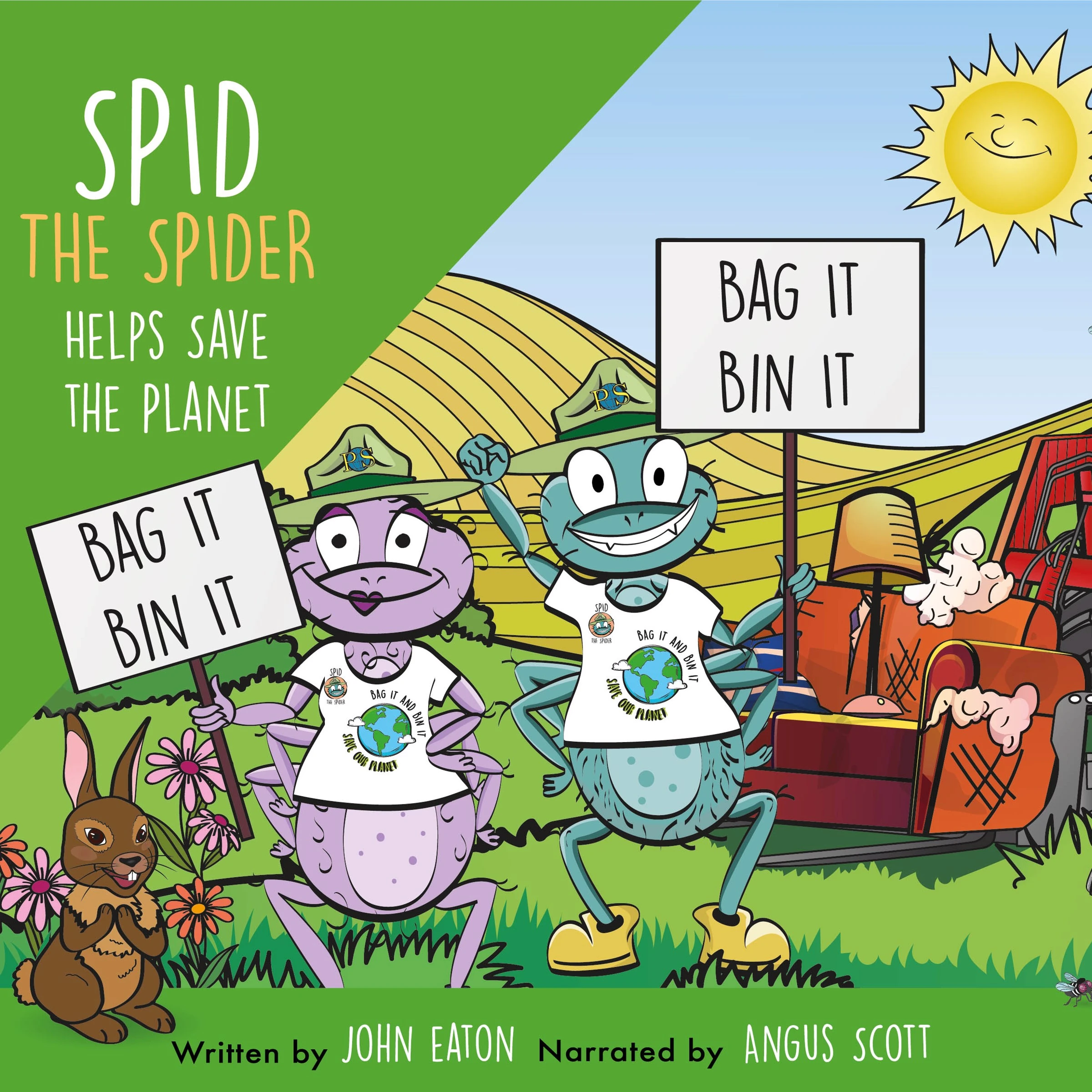 Spid the Spider Helps Save the Planet by John Eaton Audiobook