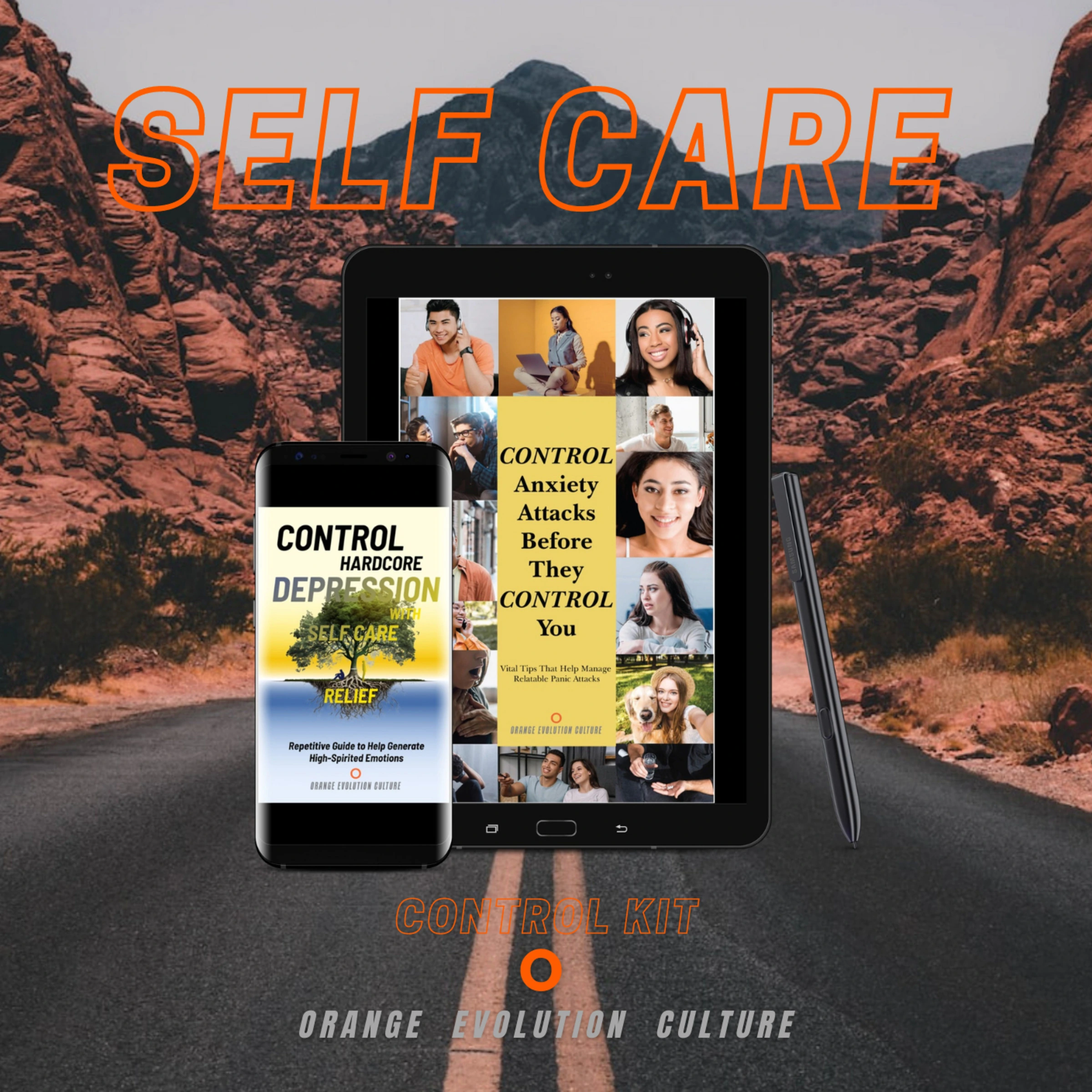 Self Care Control Kit Audiobook by Orange Evolution Culture