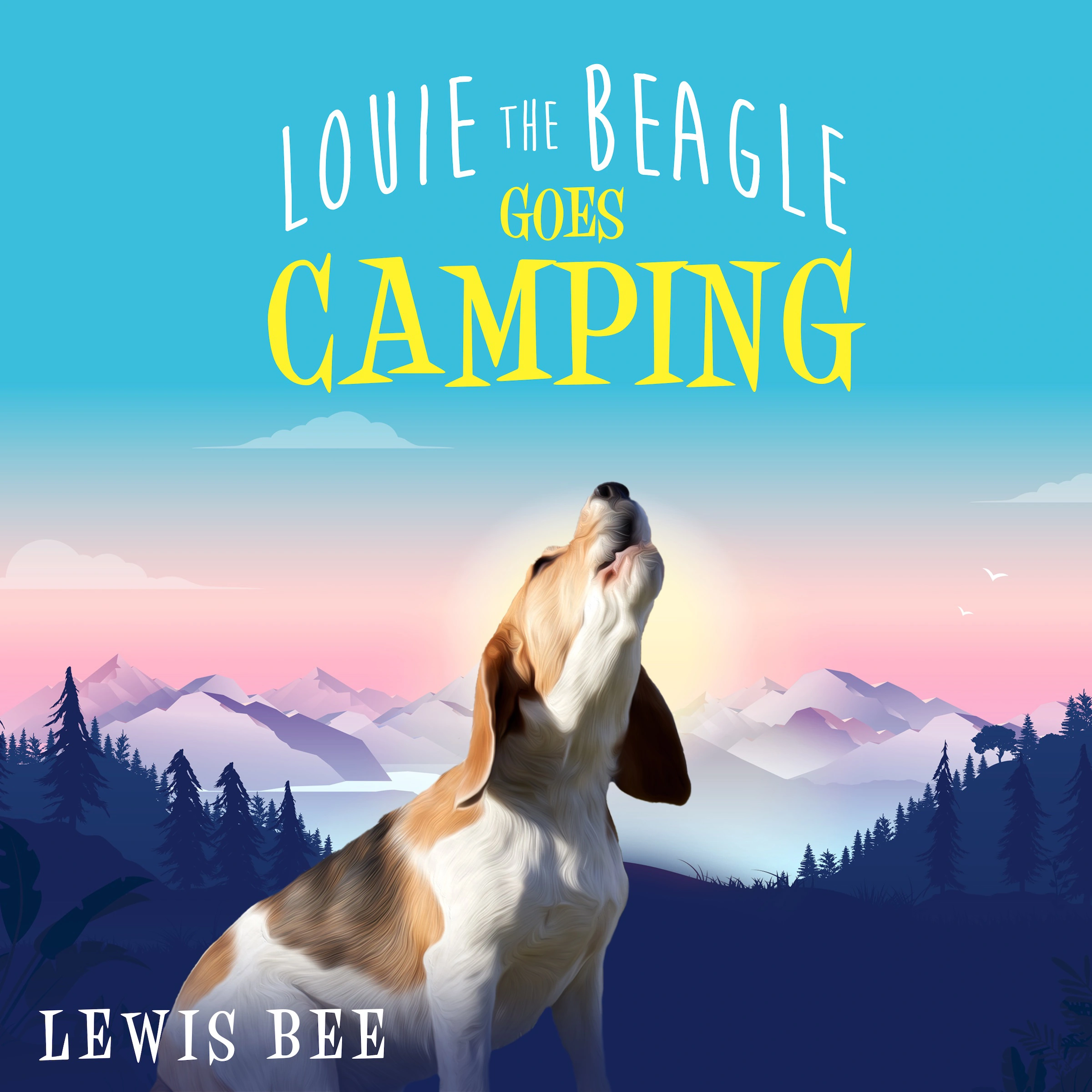 Louie The Beagle: Goes Camping by Lewis Bee Audiobook