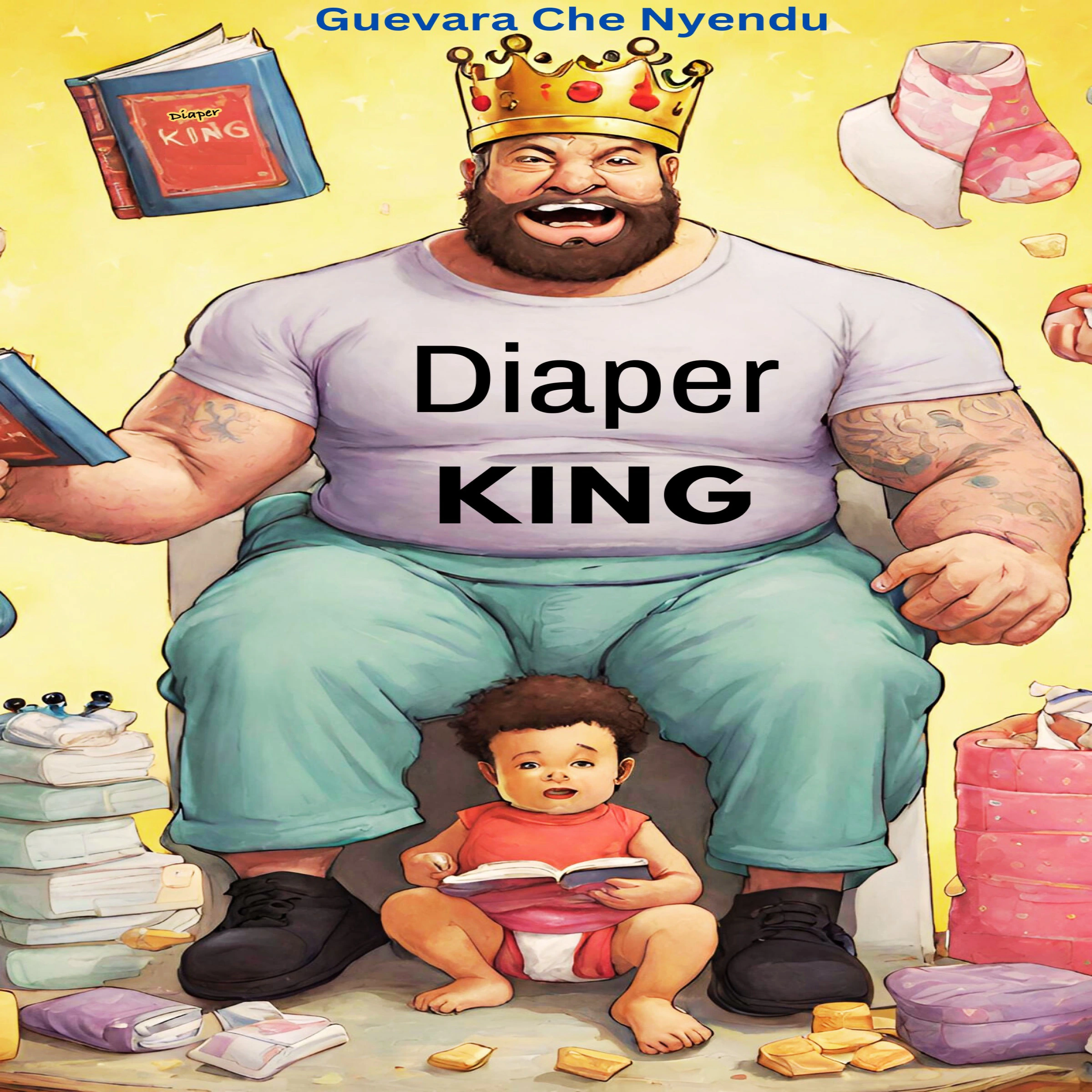 Diaper King: A Husband's Ultimate Guide to Pregnancy Support and Beyond Audiobook by Guevara Che Nyendu