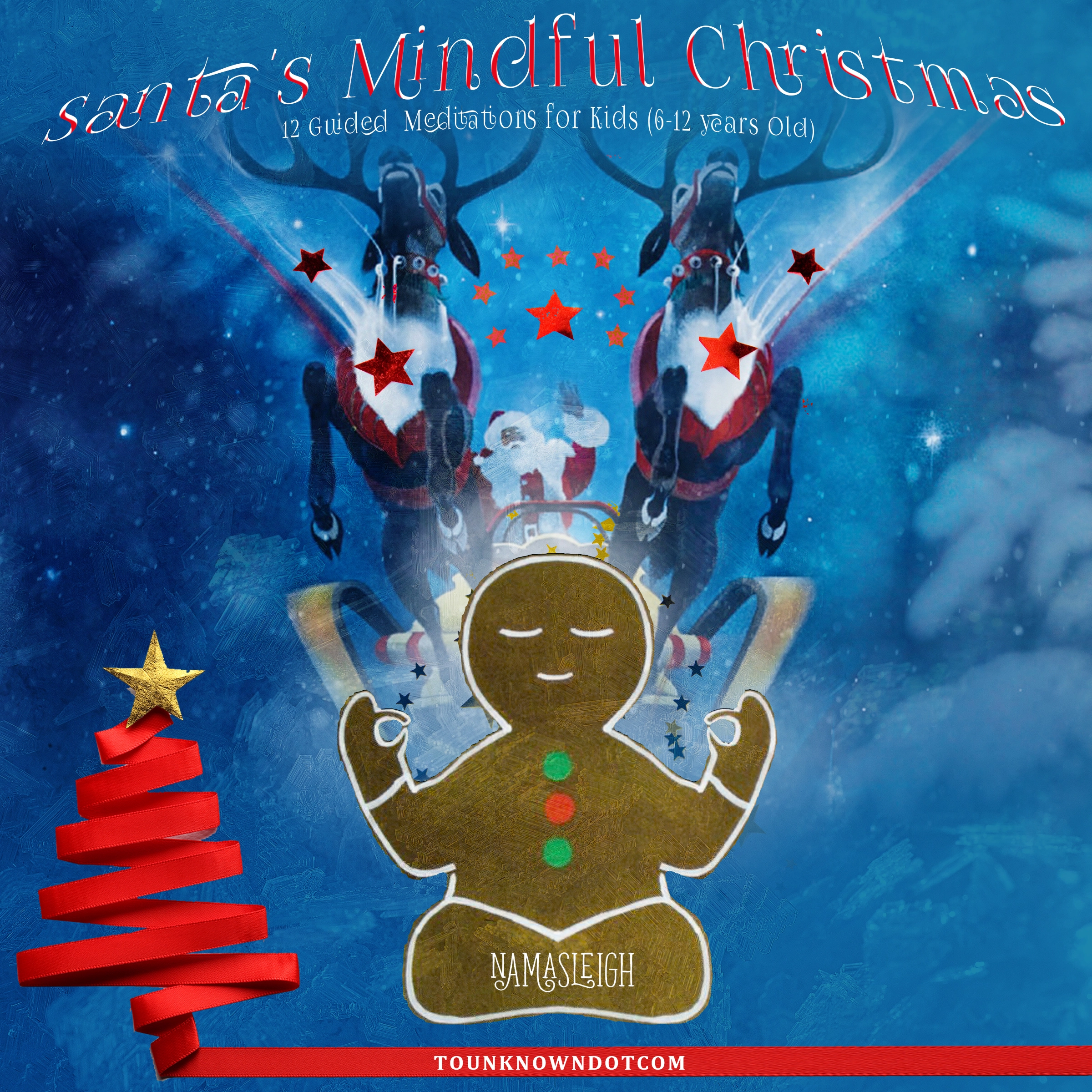 Santa's Mindful Christmas: 12 Guided Meditations for Kids (6-12 Years Old) by tounknown dotcom