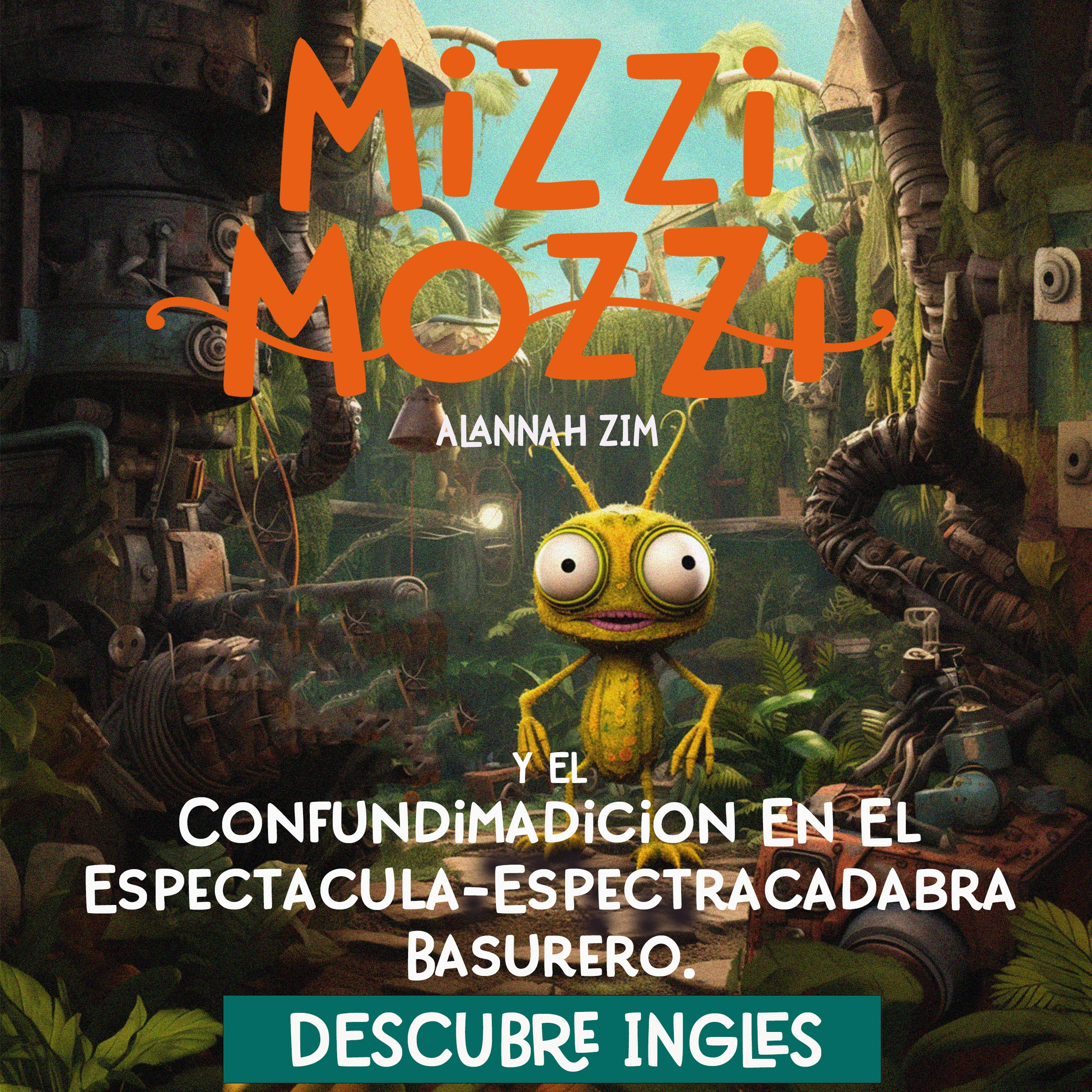 Descubre Inglés: Mizzi Mozzi Y El Confundimadicion En El Espectacula-Espectracadabra Basurero. by Alannah Zim