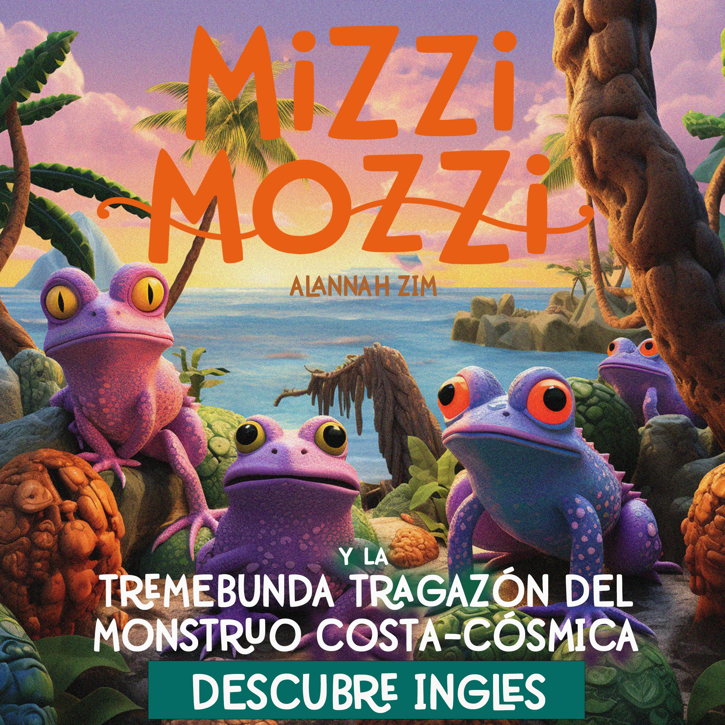 Descubre Inglés: Mizzi Mozzi Y La Tremebunda Tragazón Del Monstruo Costa-Cósmica by Alannah Zim