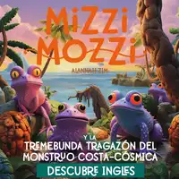 Descubre Inglés: Mizzi Mozzi Y La Tremebunda Tragazón Del Monstruo Costa-Cósmica Audiobook by Alannah Zim