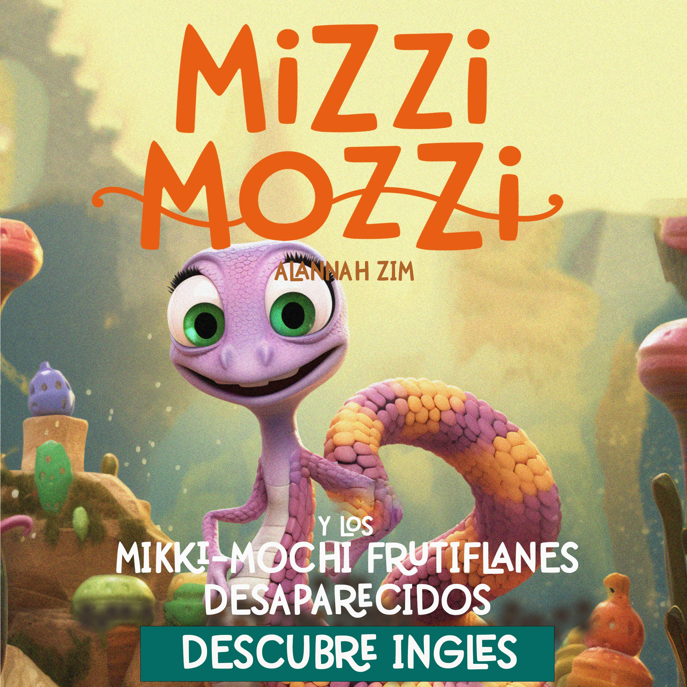 Mizzi Mozzi y los Misteriosos Miki-Mochi Frituflanes Desaparecidos: Descubre Inglés Audiobook by Alannah Zim