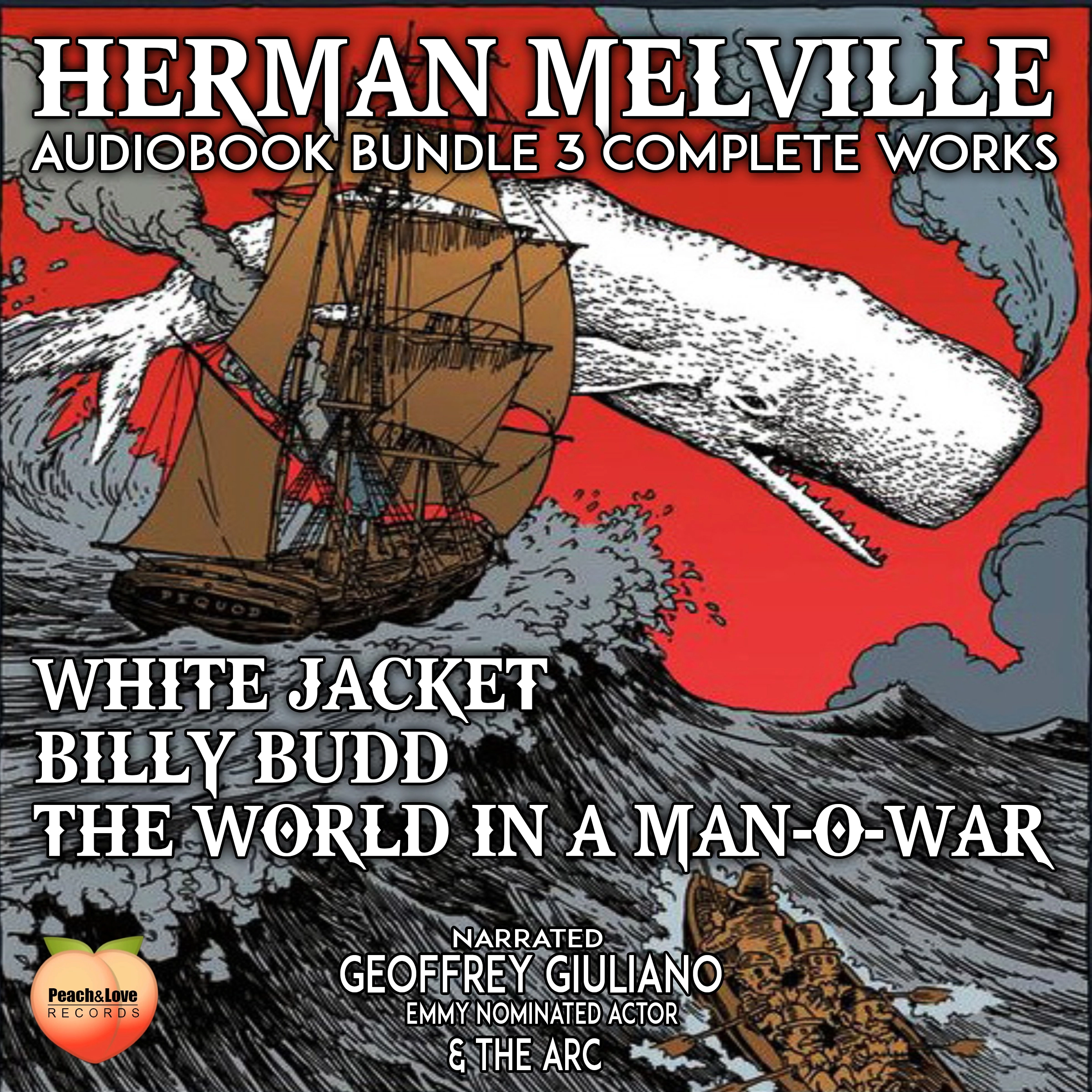 Herman Melville 3 Complete Works Audiobook by Herman Melville