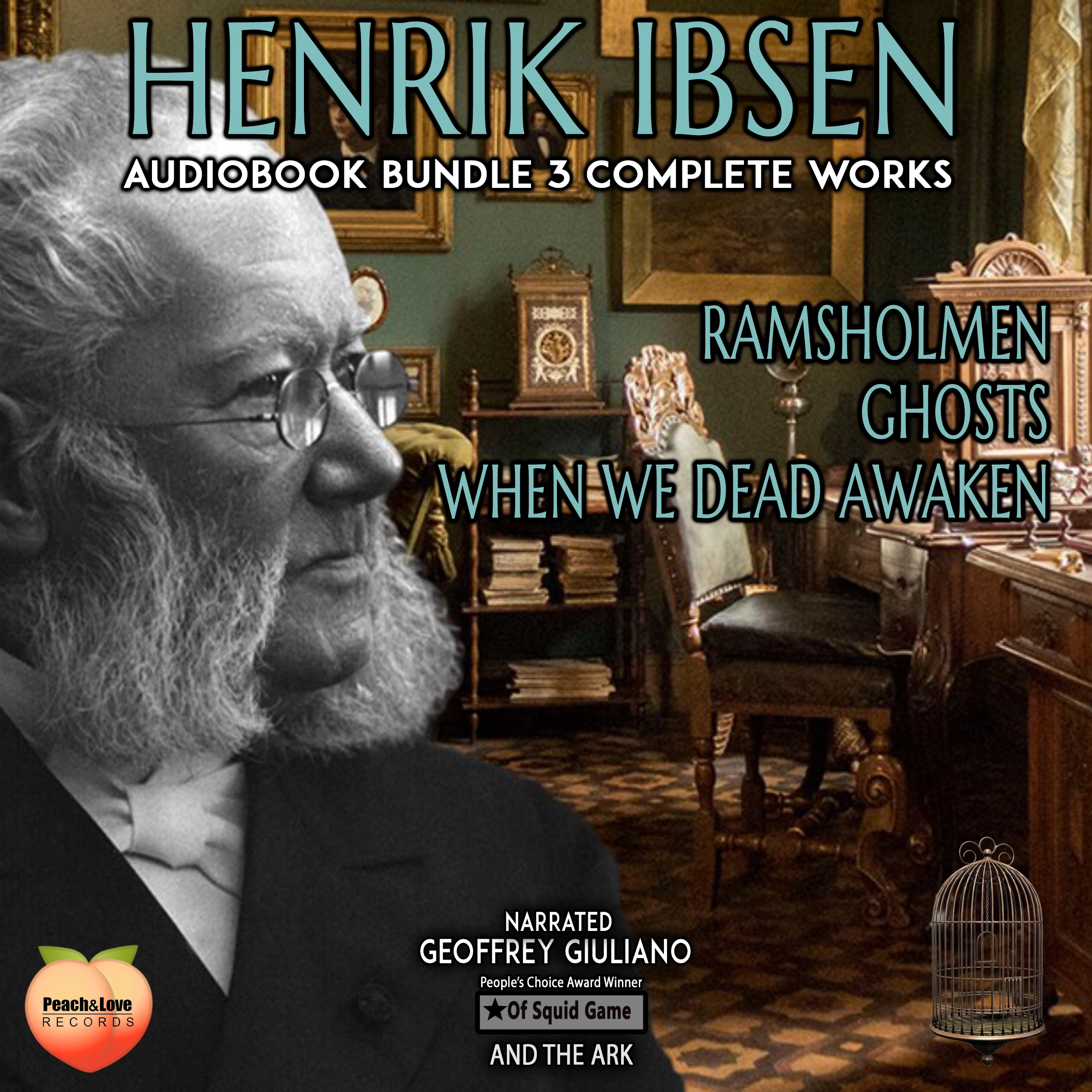 Henrik Ibsen 3 Complete Works Audiobook by Henrik Ibsen