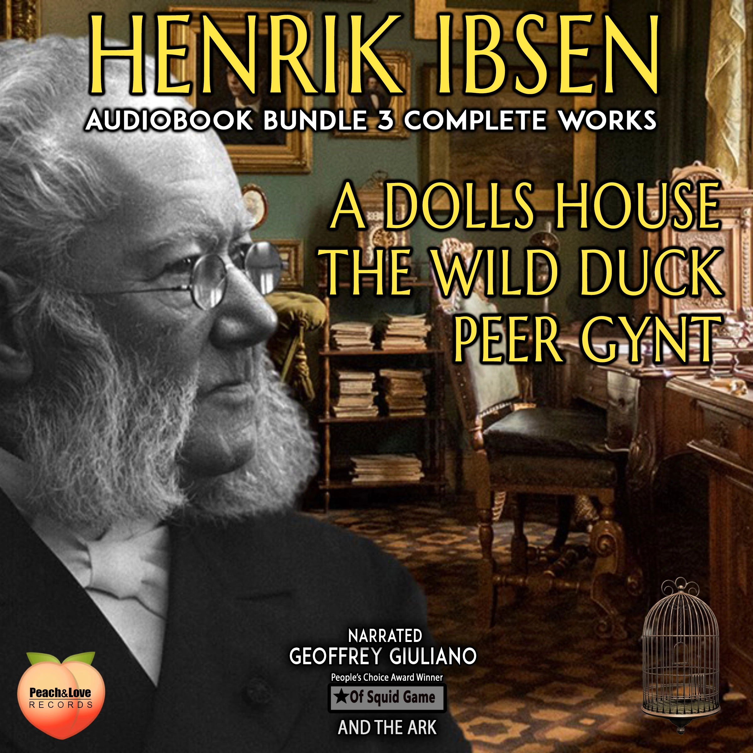 Henrik Ibsen 3 Complete Works Audiobook by Henrik Ibsen